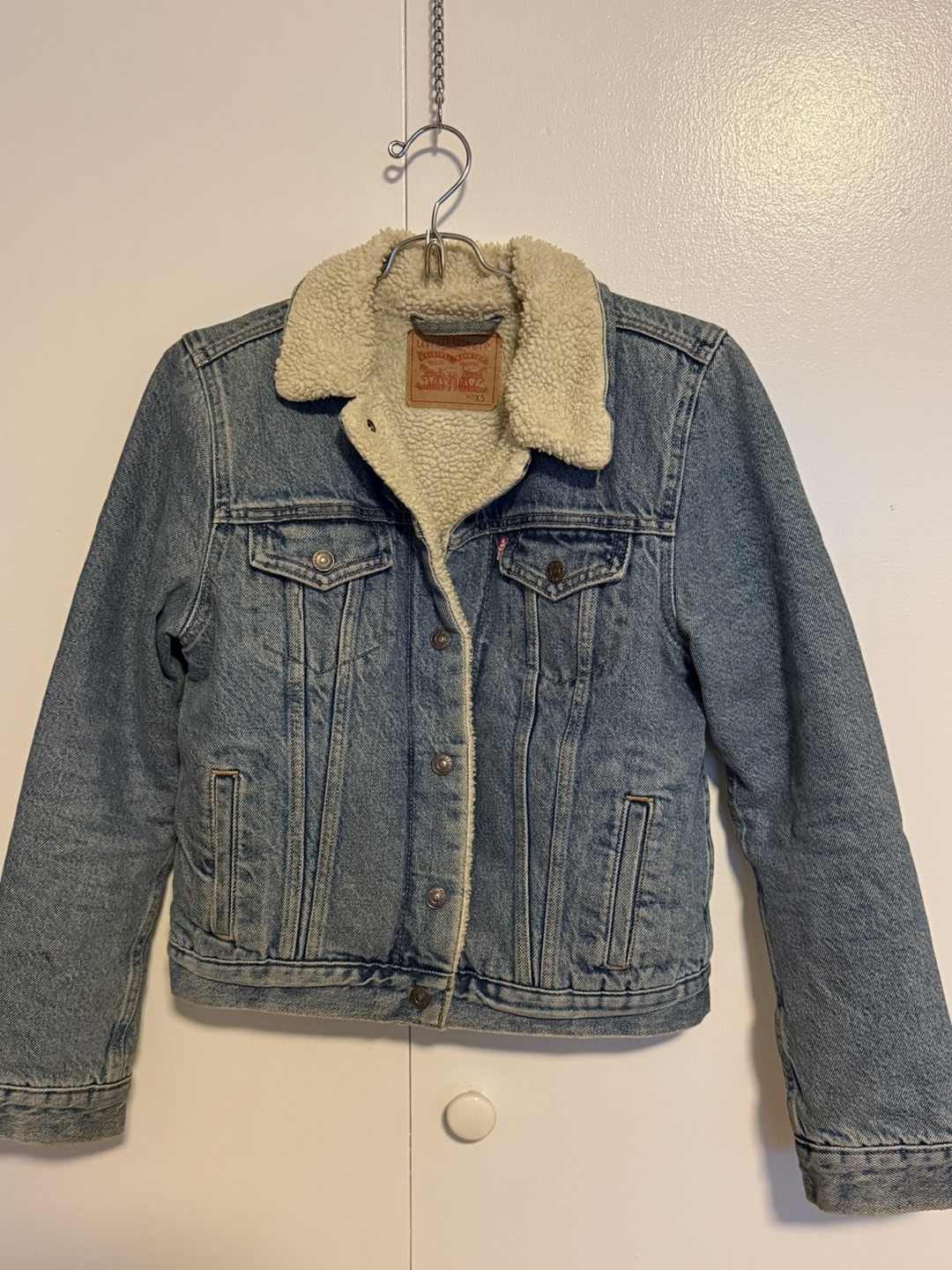 Levi's Sherpa Lined Denim Trucker Jacket