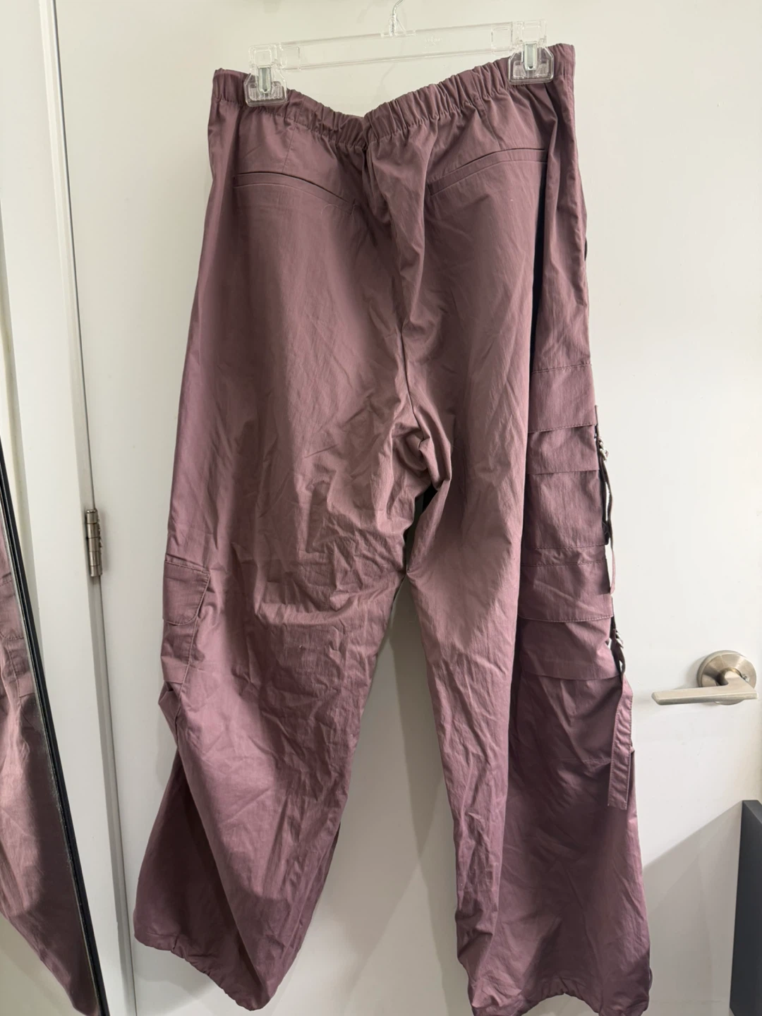 Zara Women's Cargo Pants - Mauve sz L - photo 5