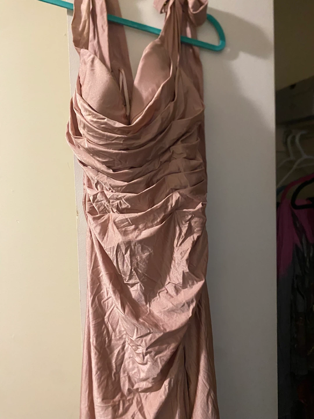 Rose Gold Cinderella Divine Prom Dress, Size 14 - photo 5