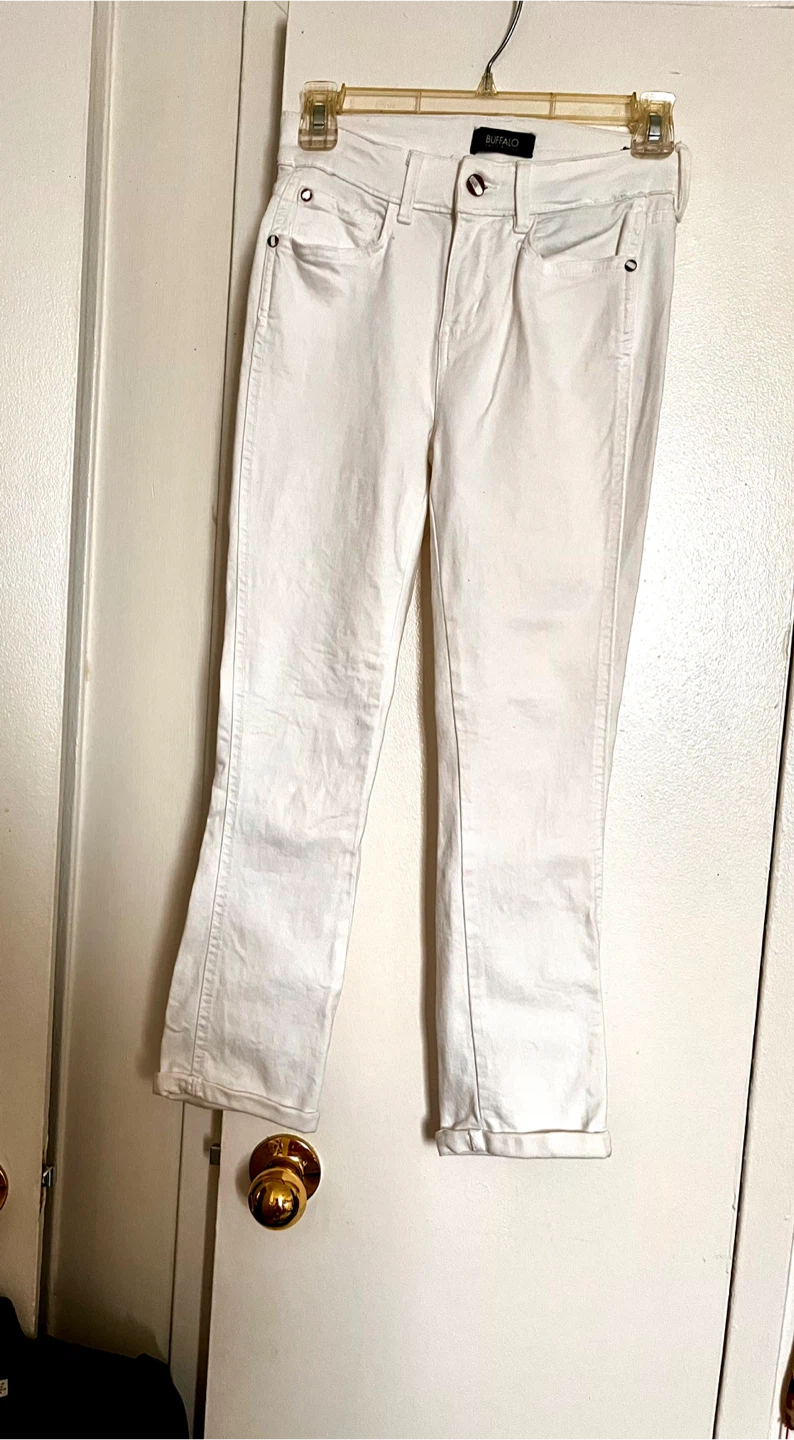 Buffalo David Bitton White High Rise Fit Jeans - photo 3