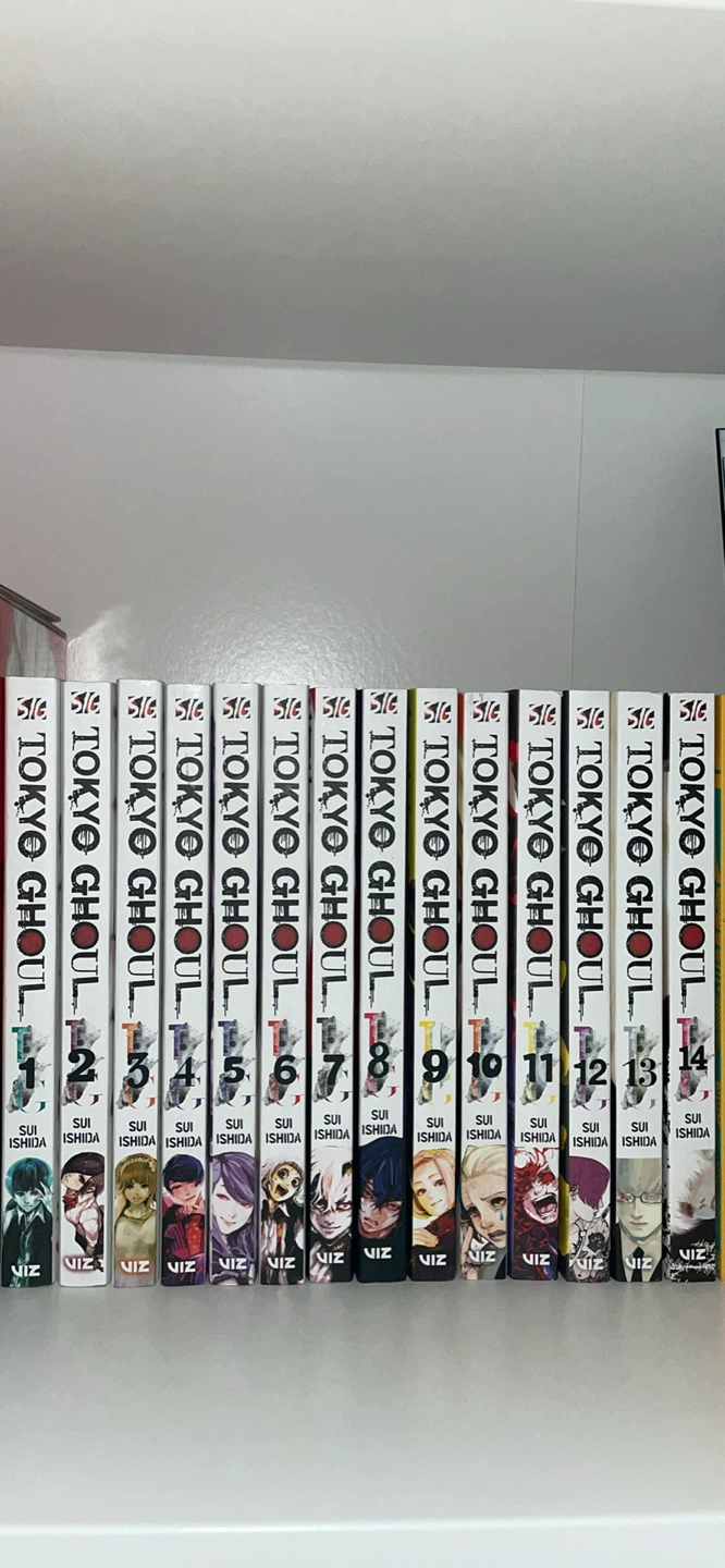 Tokyo Ghoul Manga Volumes 1-14