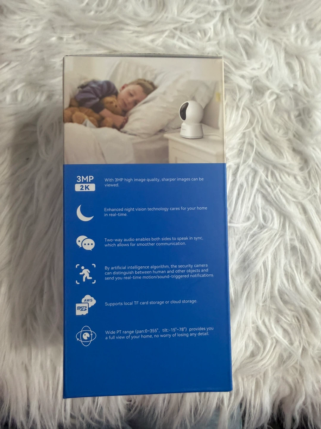 Laxihub P2T 3MP Indoor Wi-Fi Security Camera - photo 3