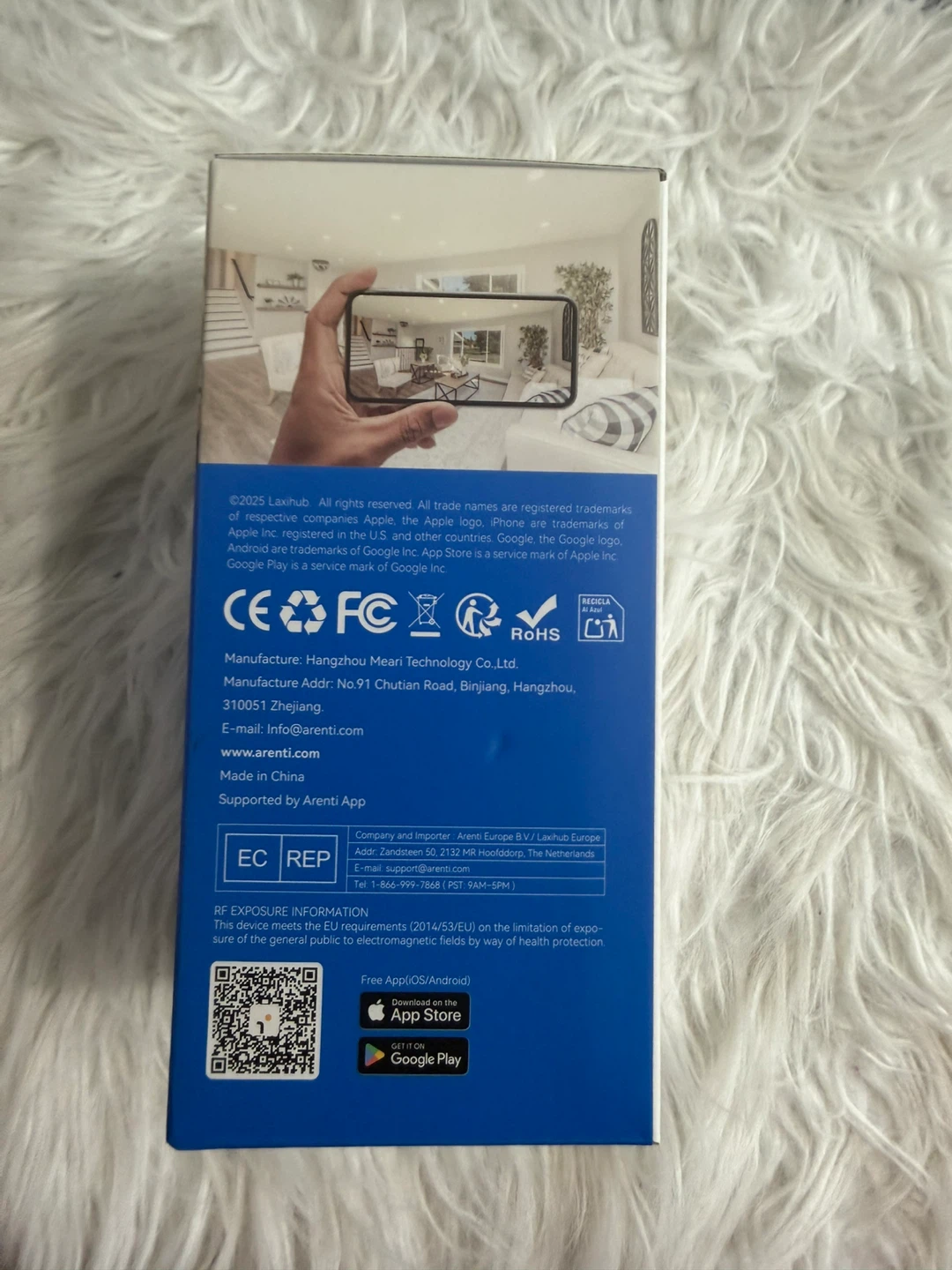 Laxihub P2T 3MP Indoor Wi-Fi Security Camera - photo 4