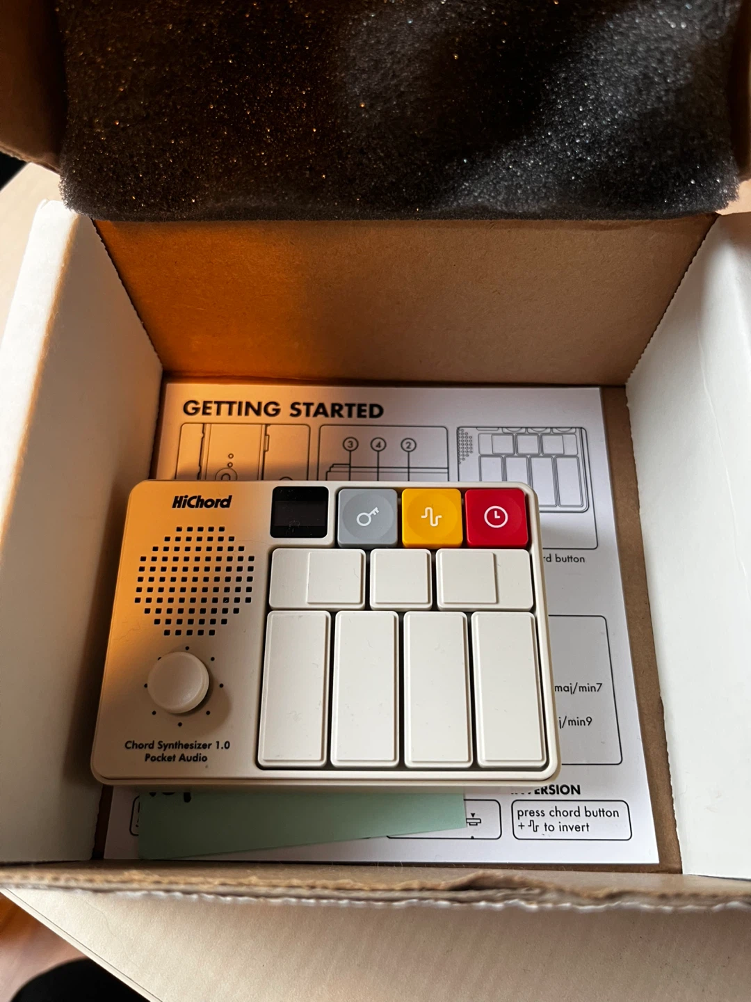 HiChord Portable Chord Synthesizer Pocket Audio - photo 2