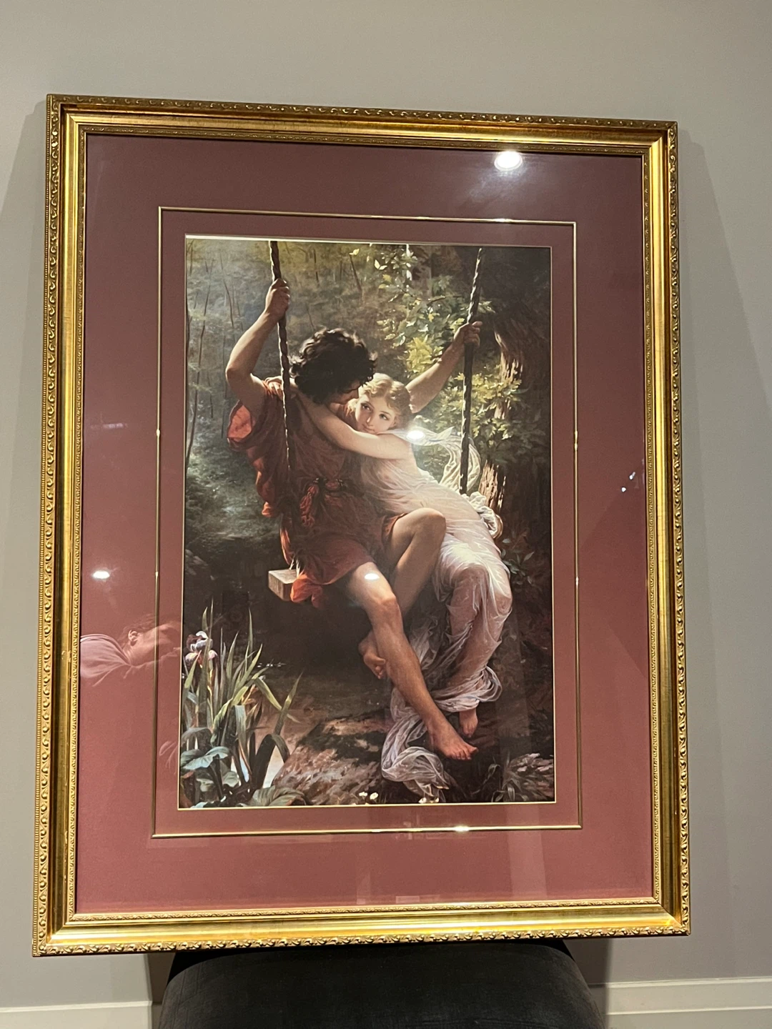 Framed Print of Romantic Scene