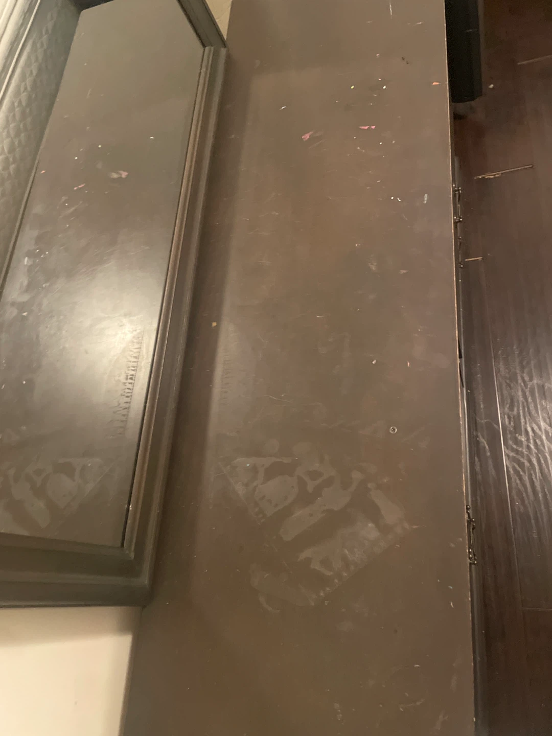 Dark Brown Dresser with Mirror - photo 2