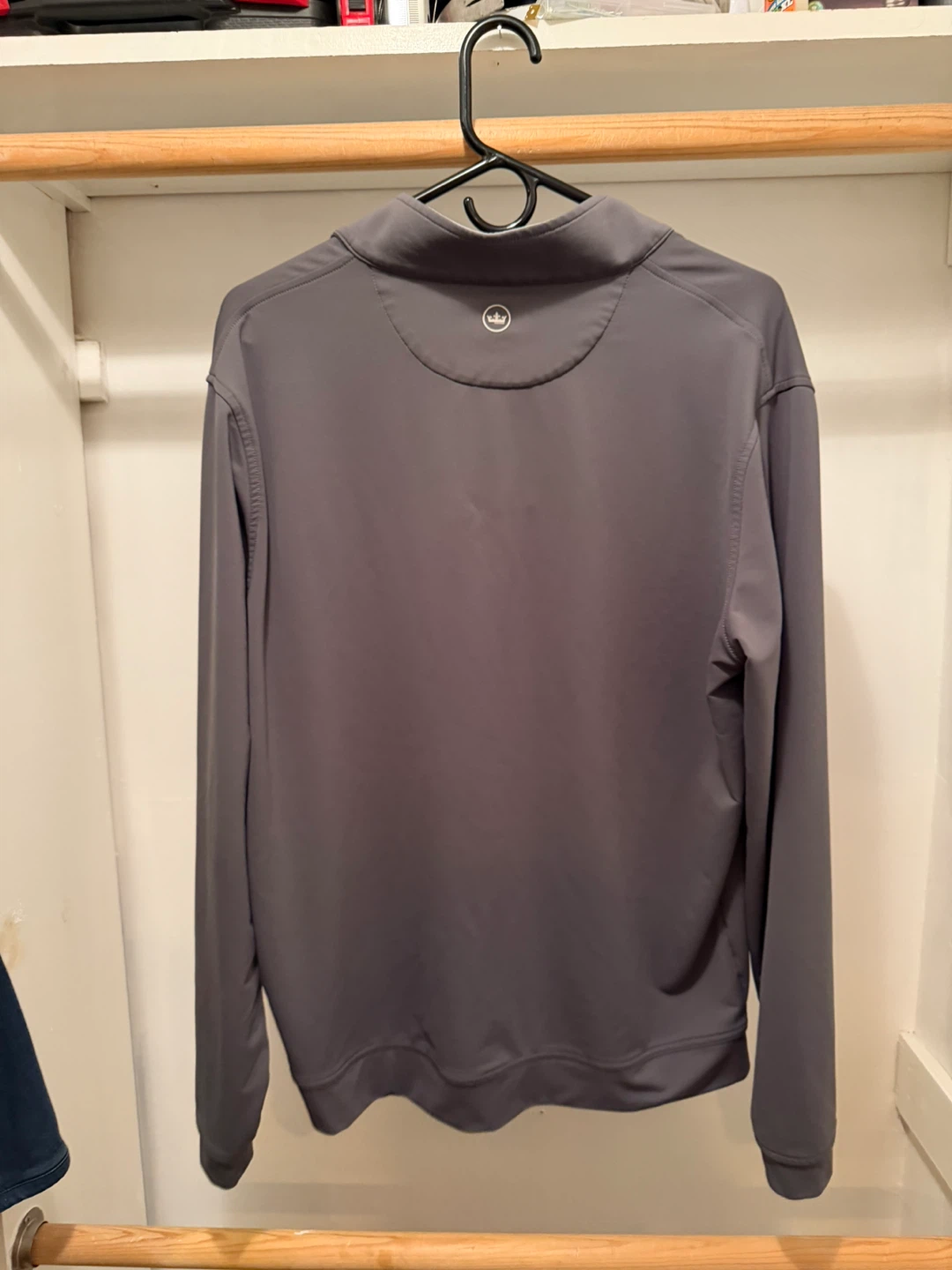 Peter Millar Pullover Sweatshirt - Gray - Size L - photo 2