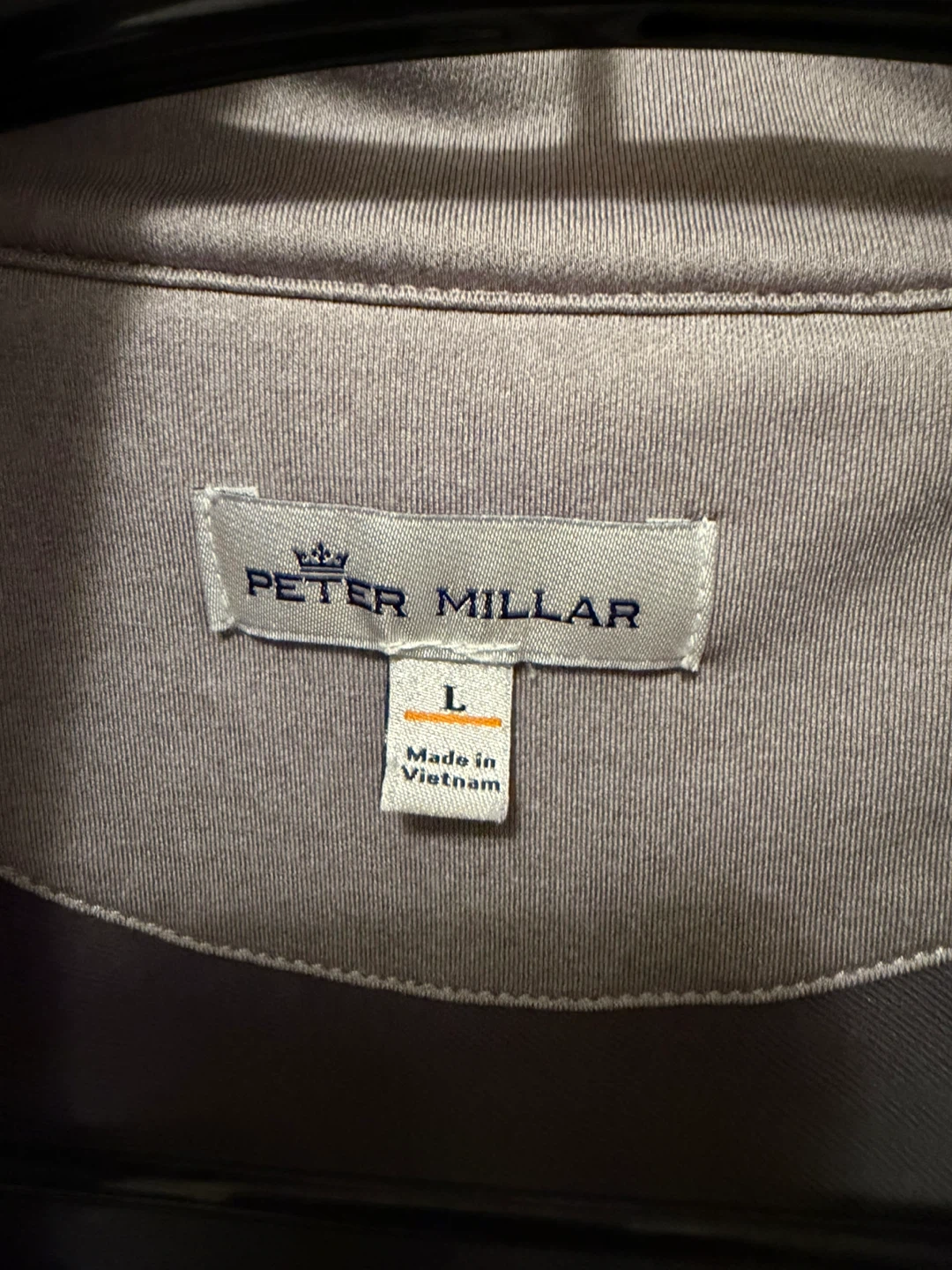 Peter Millar Pullover Sweatshirt - Gray - Size L - photo 3