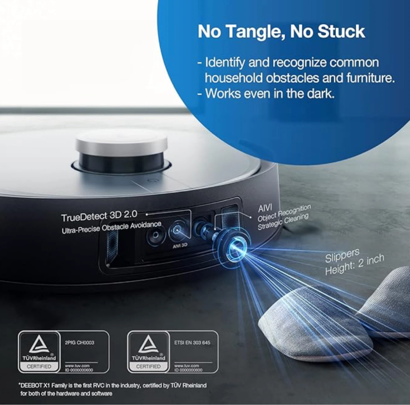ECOVACS DEEBOT x 1 Omni Robot Vacuum & Mop Combo - photo 5