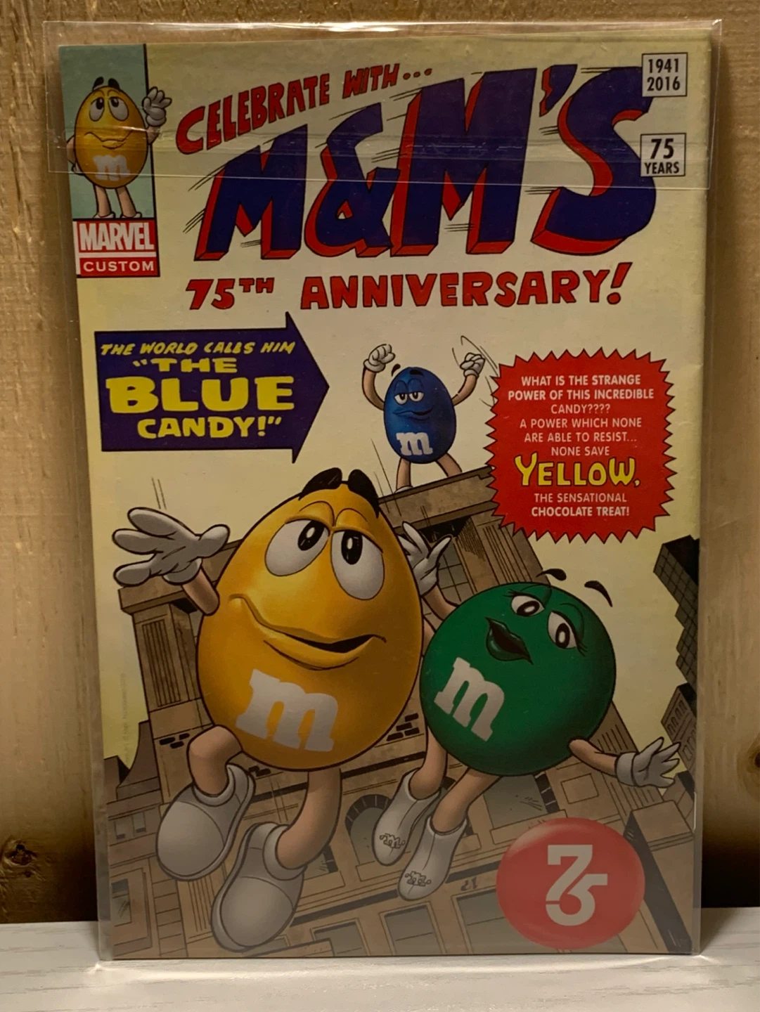 M&M's 75th Anniversary Marvel Custom Comic Book - photo 2