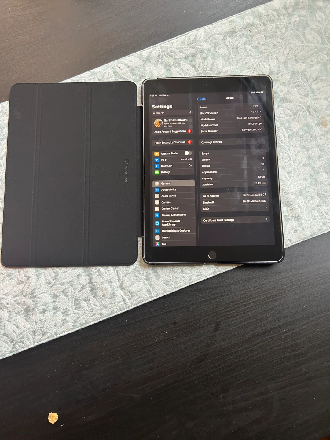 Apple iPad 8th Gen 32GB WiFi Space Grey - photo 3