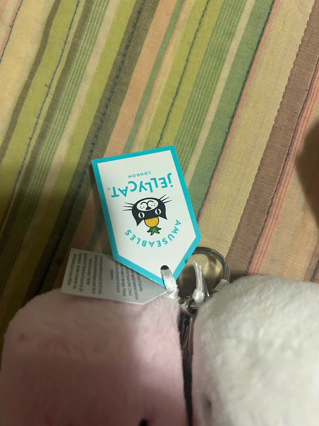 BNWT: x2 Jellycat Marshmallows Bag Charms - photo 5