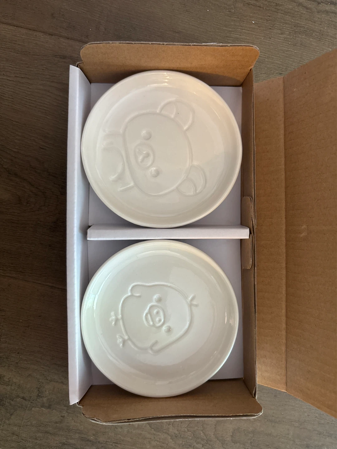 Rilakkuma Soy Sauce Dishes (Set of 2) - photo 2