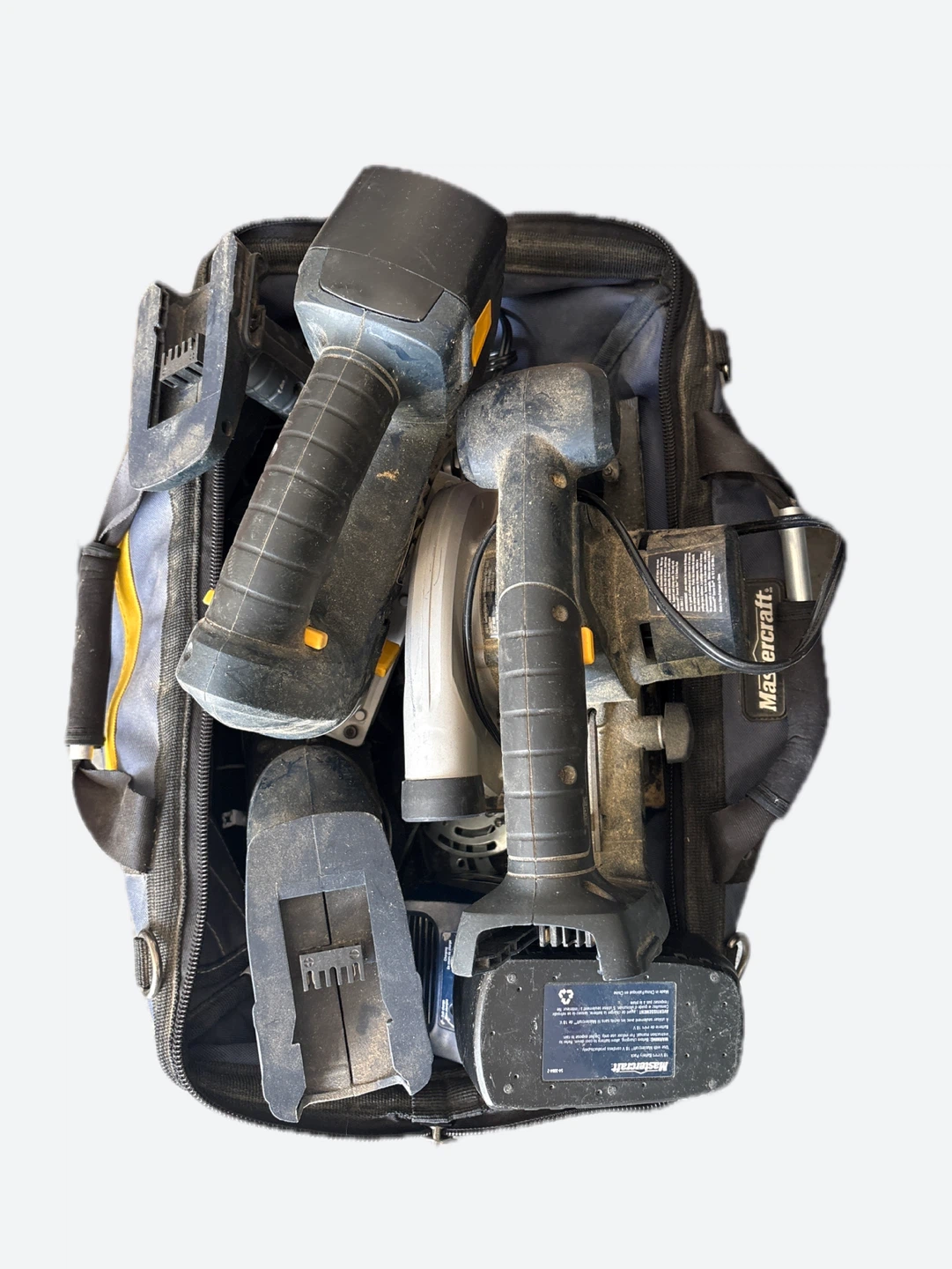 Mastercraft Cordless Tool Set with Bag