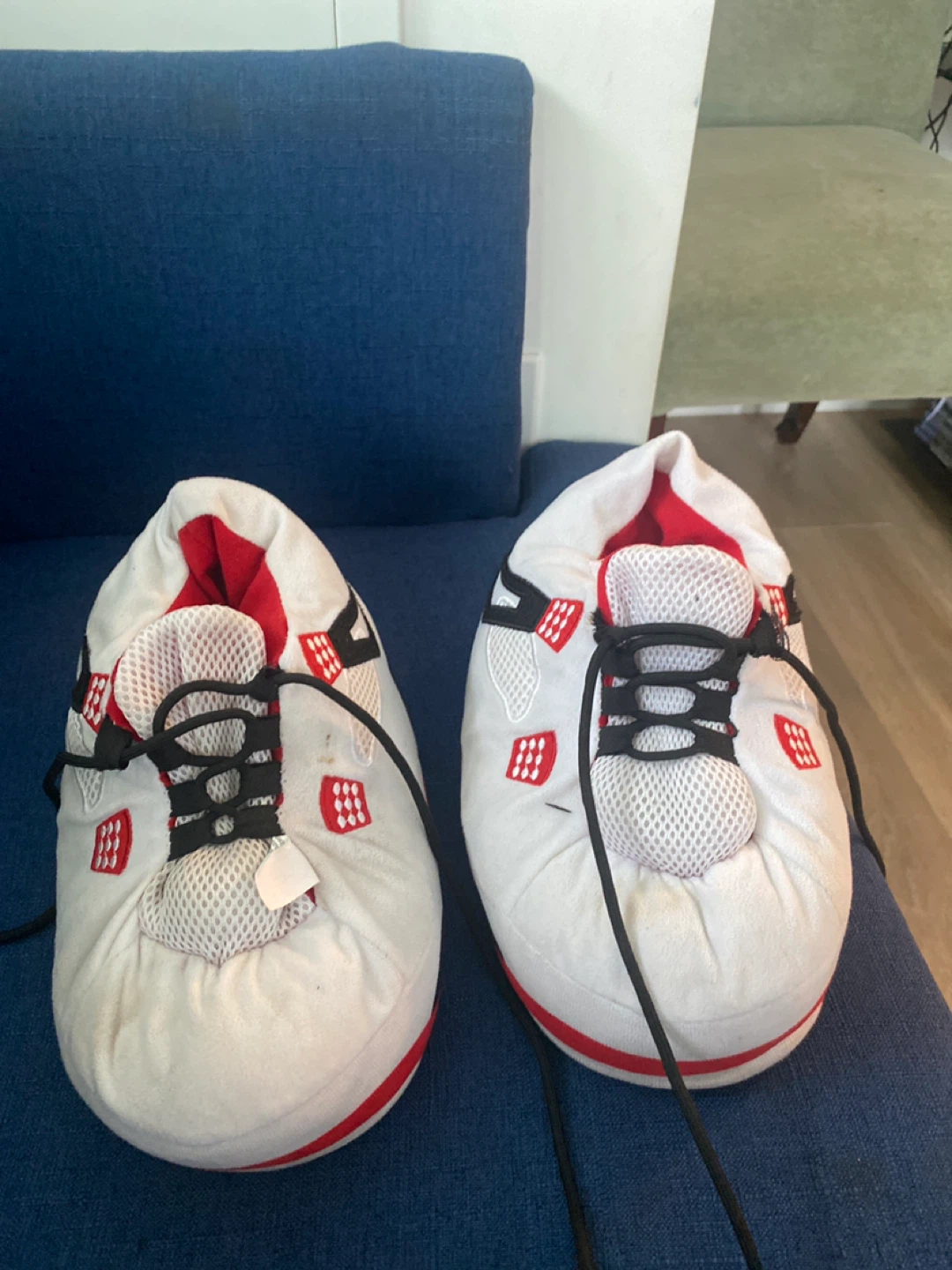 Plush Sneakers Slippers