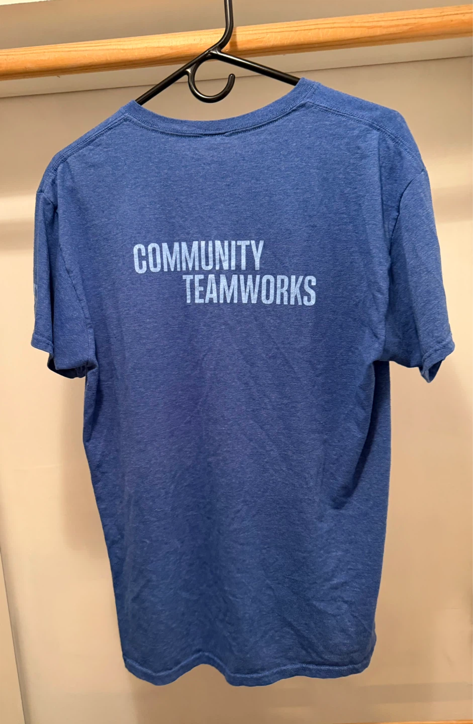 Goldman Sachs Community Teamworks Blue T-Shirt with Tote Bag - photo 2