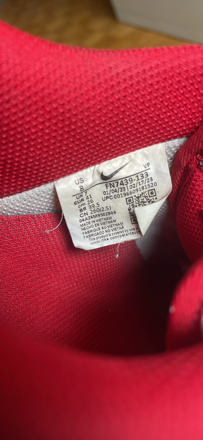 Nike Air Force 1 '07 'Athletic Department - University Red - photo 3