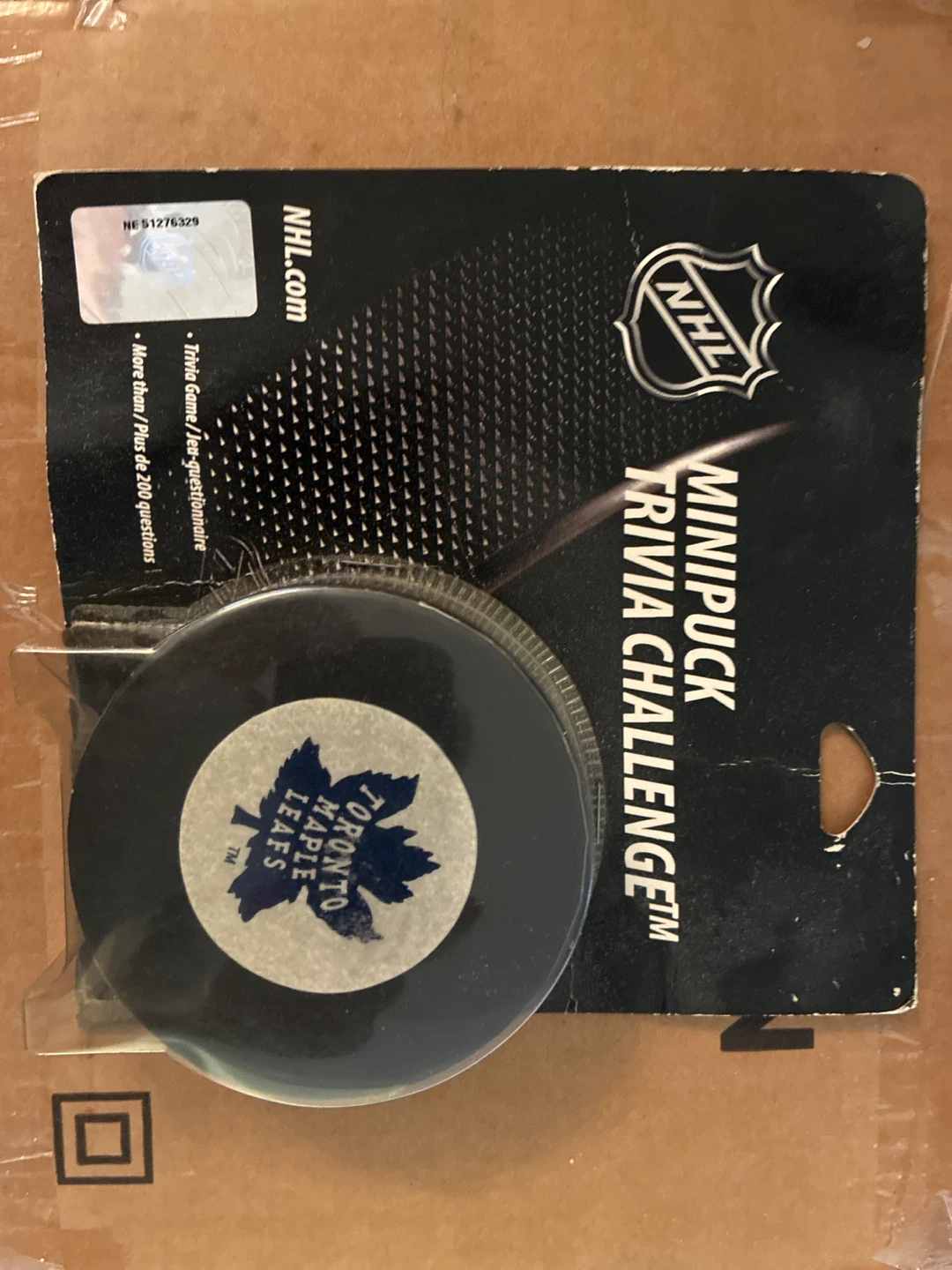 Toronto Maple Leafs Minipuck Trivia Challenge Game
