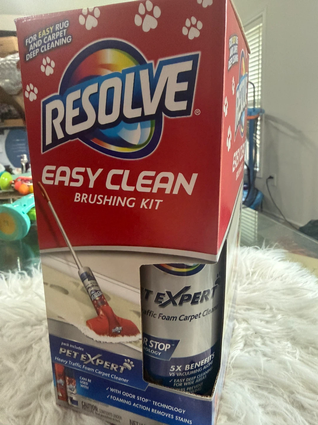 Resolve Easy Clean Brushing Kit Pet Expert Carpet Cleaner - photo 3