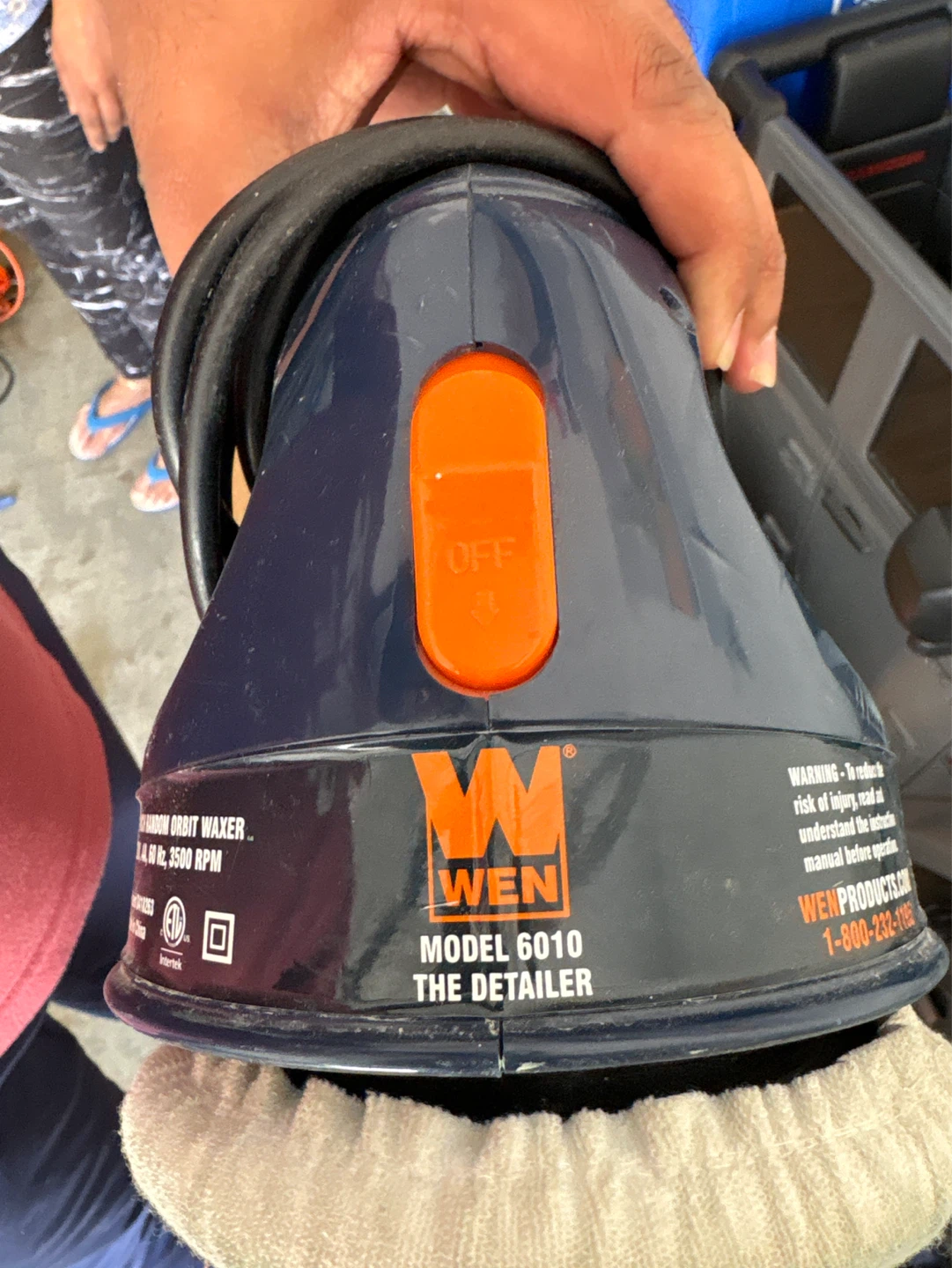 WEN Model 6010 Random Orbit Waxer