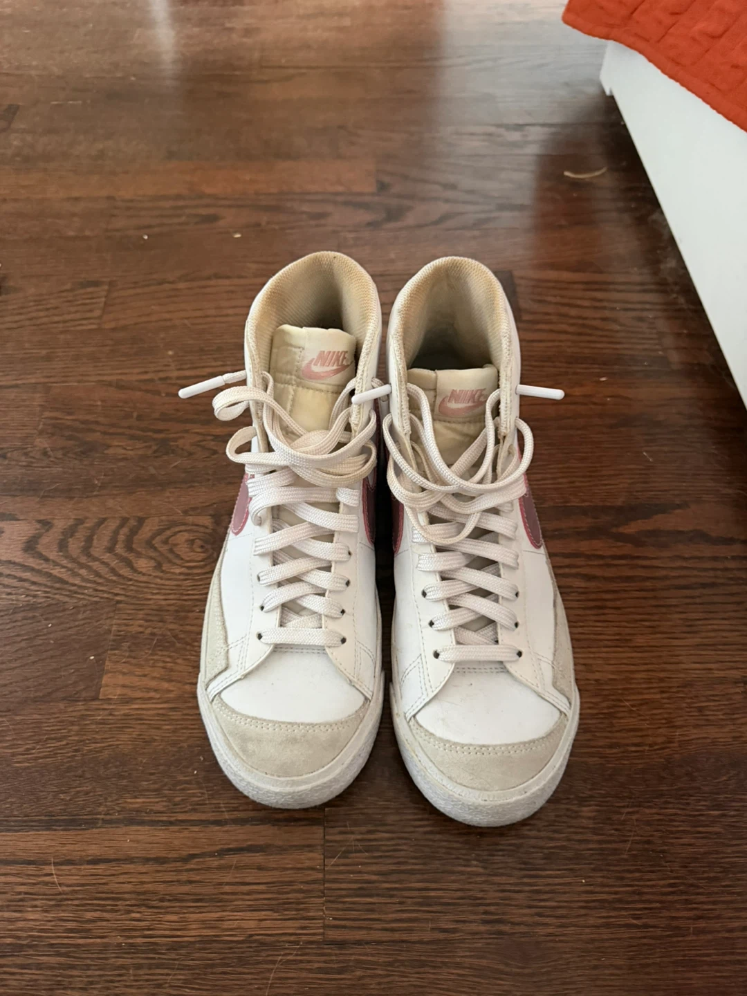 Nike Blazer Mid '77 Vintage Sneakers - White/Rose Gold - photo 2