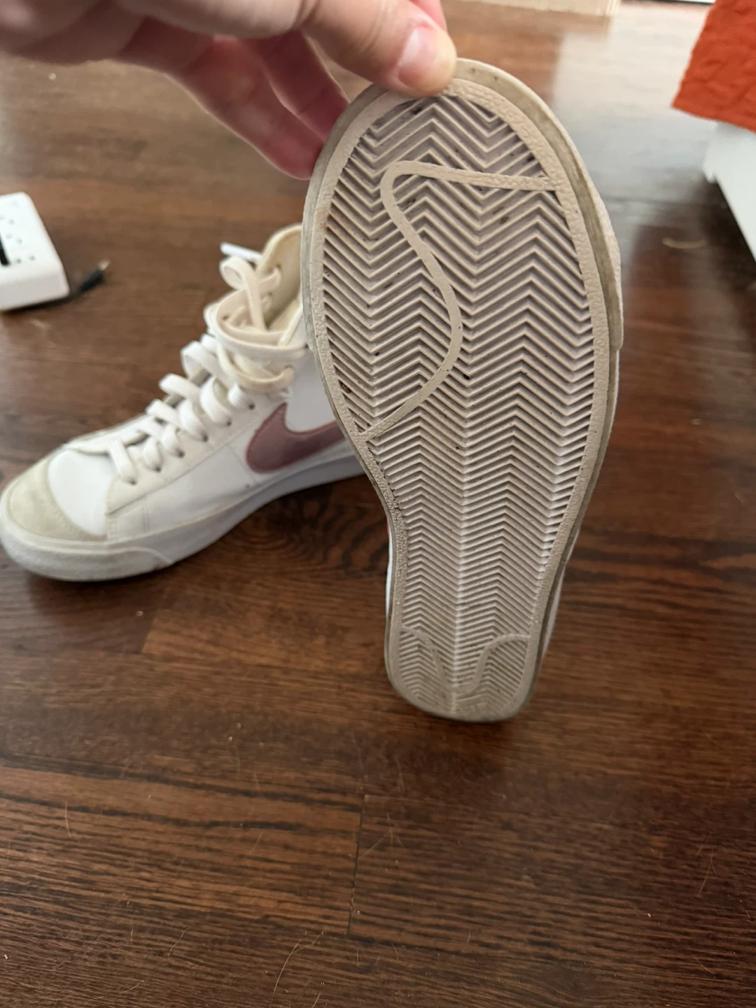 Nike Blazer Mid '77 Vintage Sneakers - White/Rose Gold - photo 4