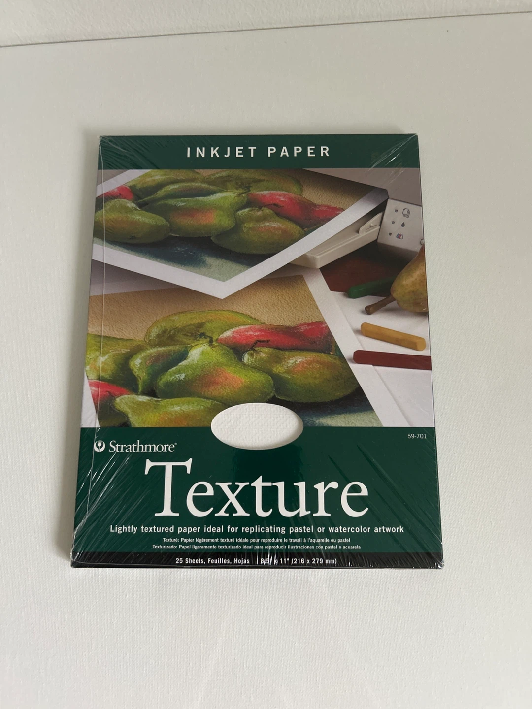 Strathmore Texture Inkjet Paper 25 Sheets 8.5" x 11"