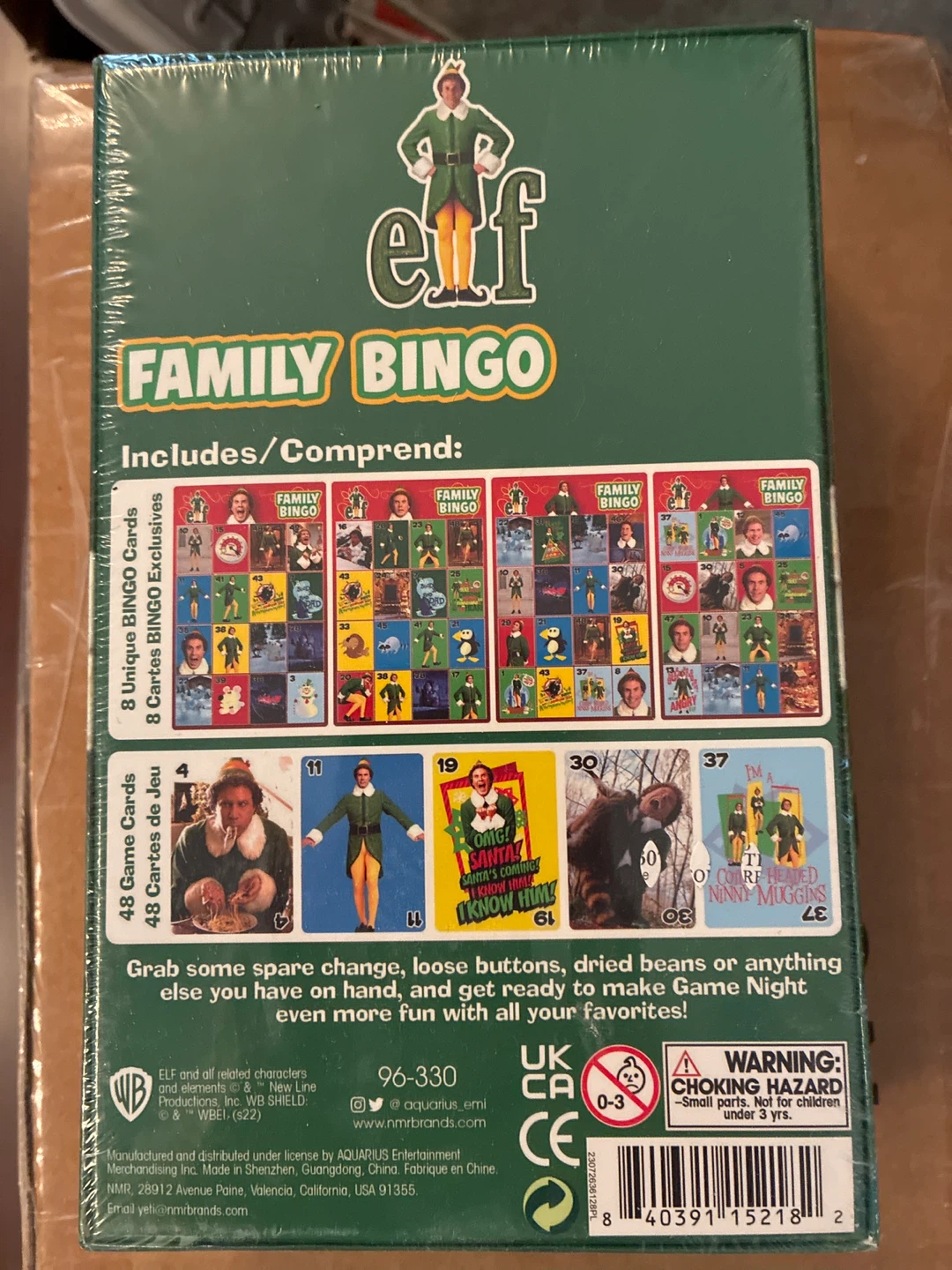 Aquarius Elf Family Bingo Game - photo 2