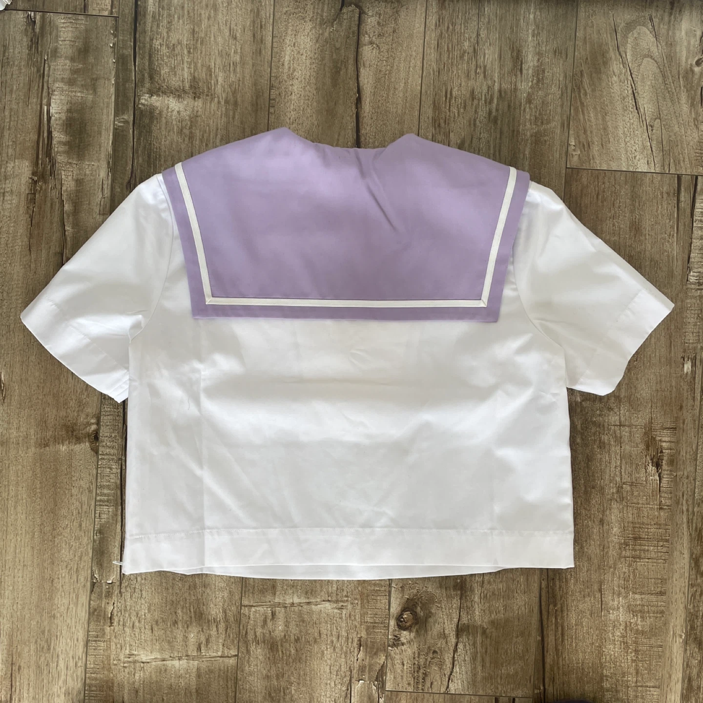 Purple Sailor Style School Uniform (Women Size S - M) - photo 4