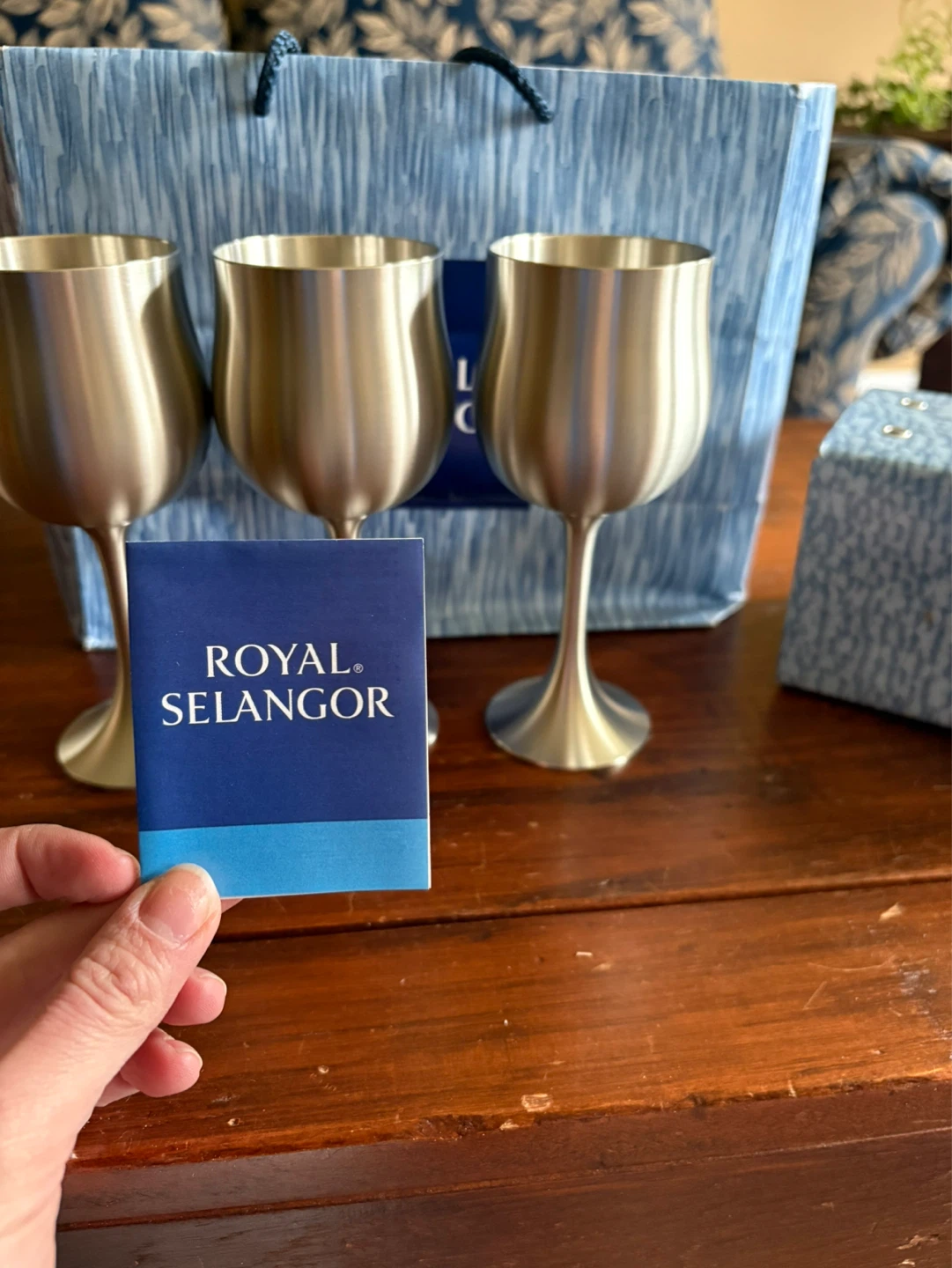 Royal Selangor Pewter Goblets (Set of 3)