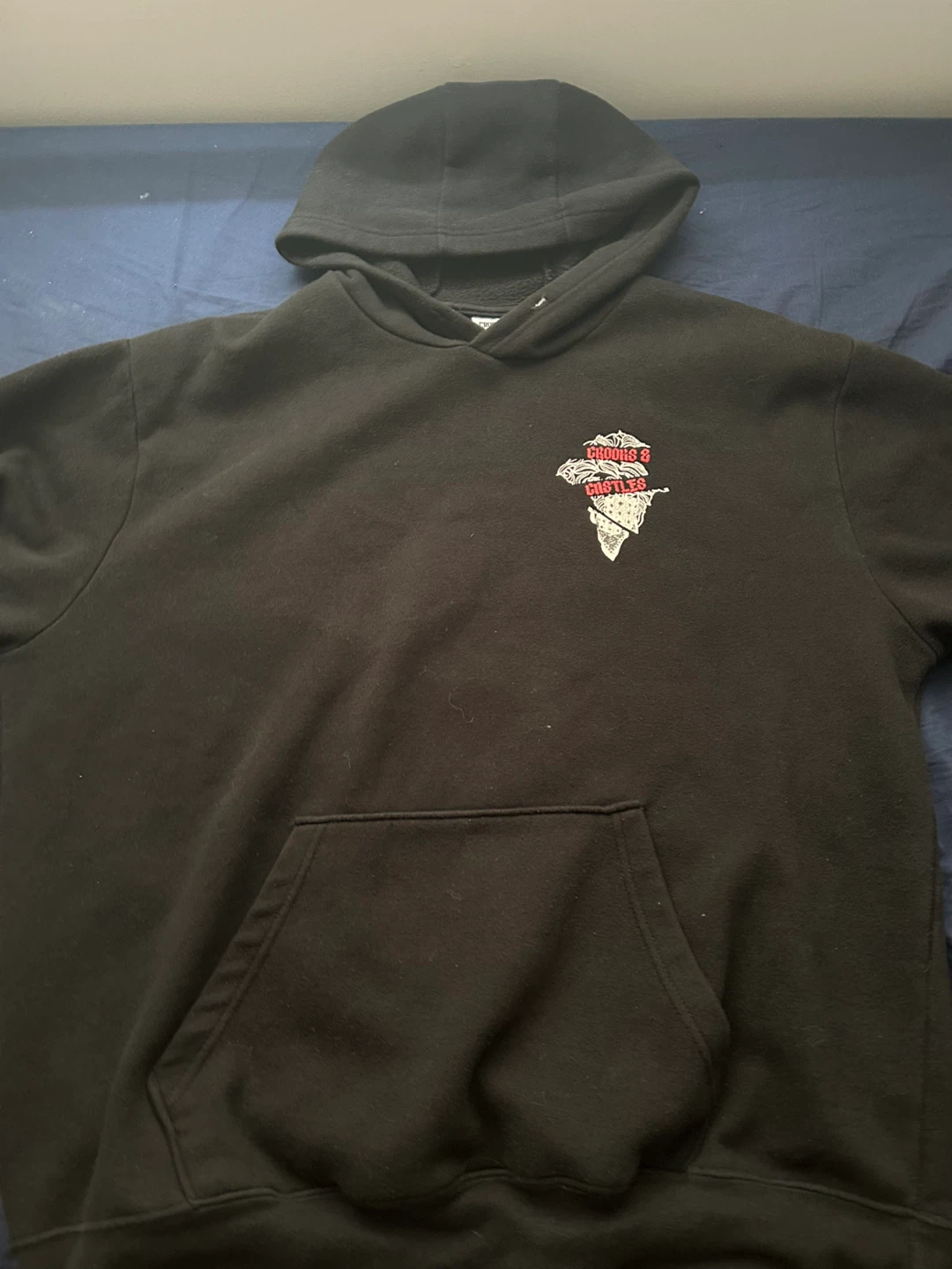 Crooks & Castles Black Hoodie XL/TG