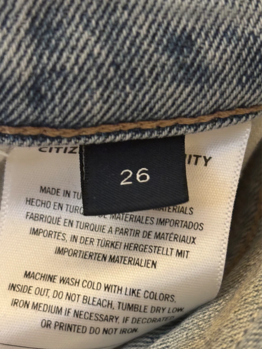 Citizens of Humanity jeans (size 26) - photo 5