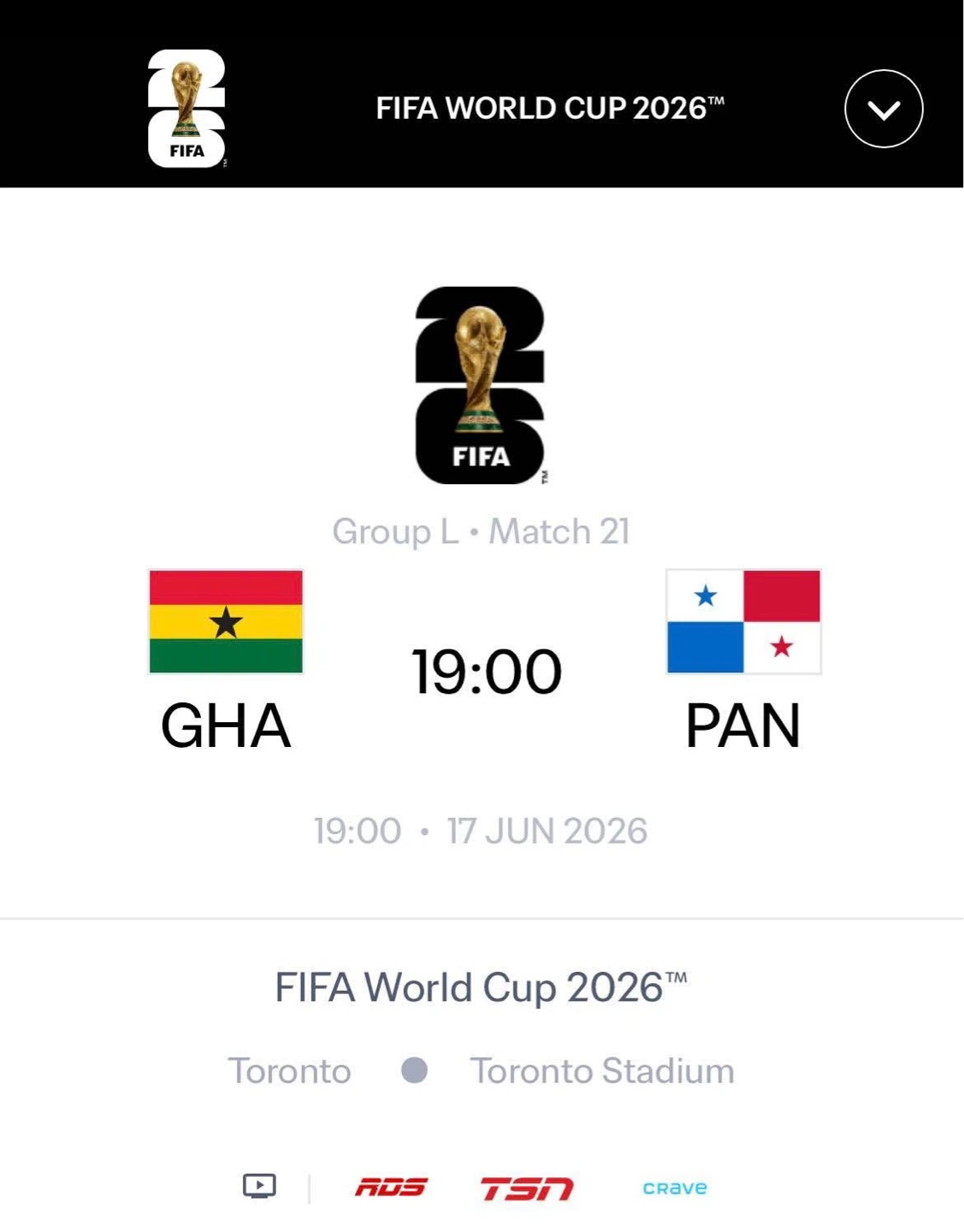 FIFA World Cup 2026 Tickets - Ghana vs Panama - photo 3