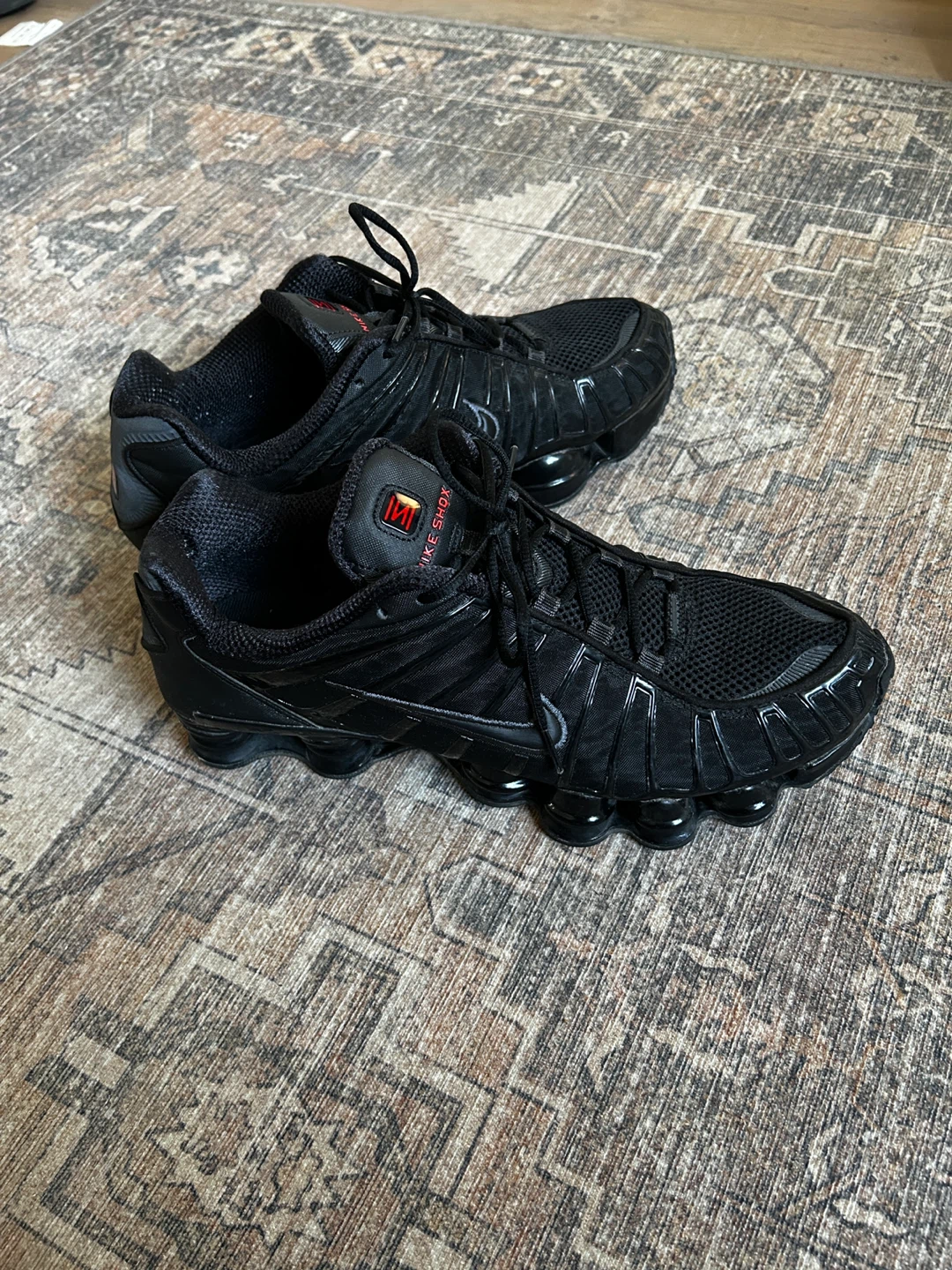 Nike Shox NZ Men's Running Shoes - Black