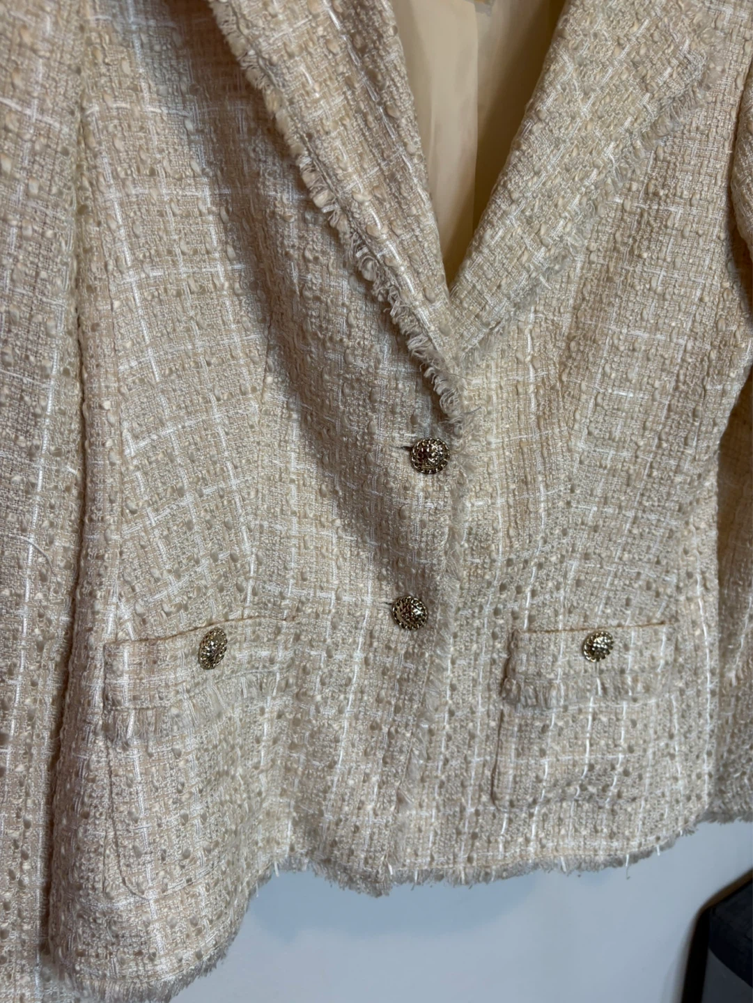 Karl Lagerfeld Tweed Blazer size m - photo 2