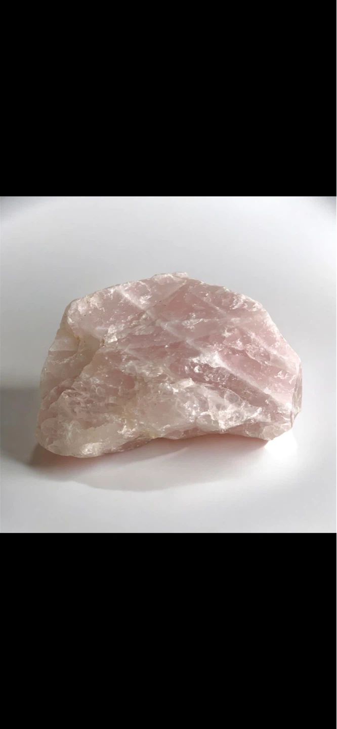 RARE: Extra-Large Pink Quartz Natural Raw 6.5”