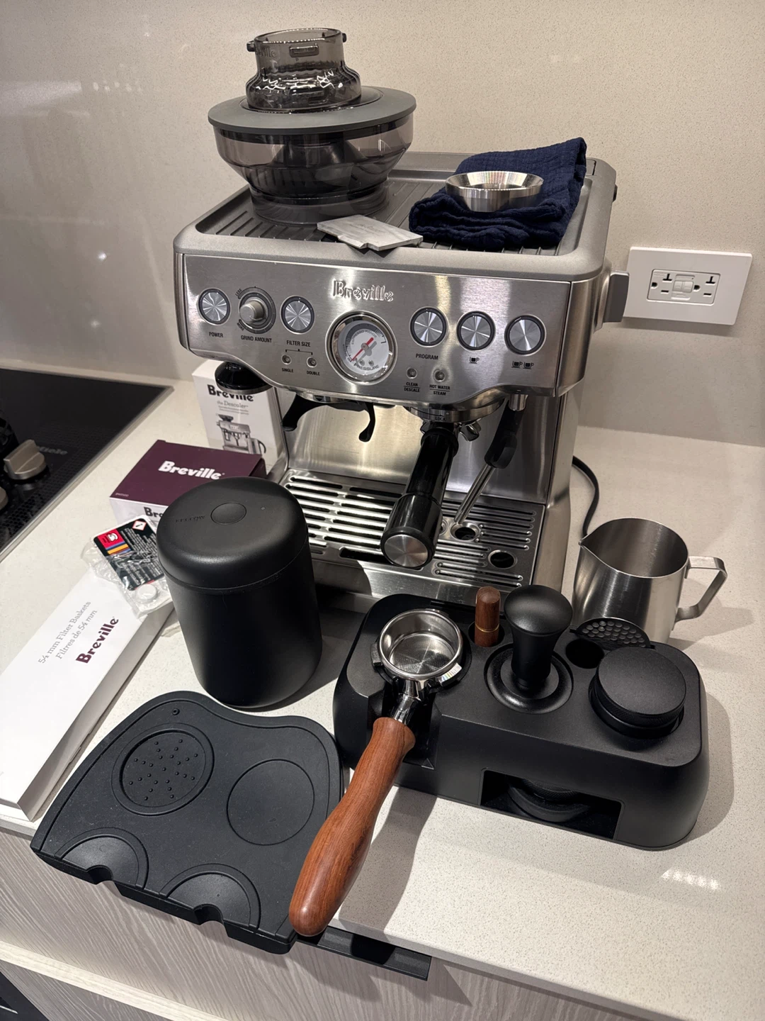 Breville Espresso Machine with Accessories