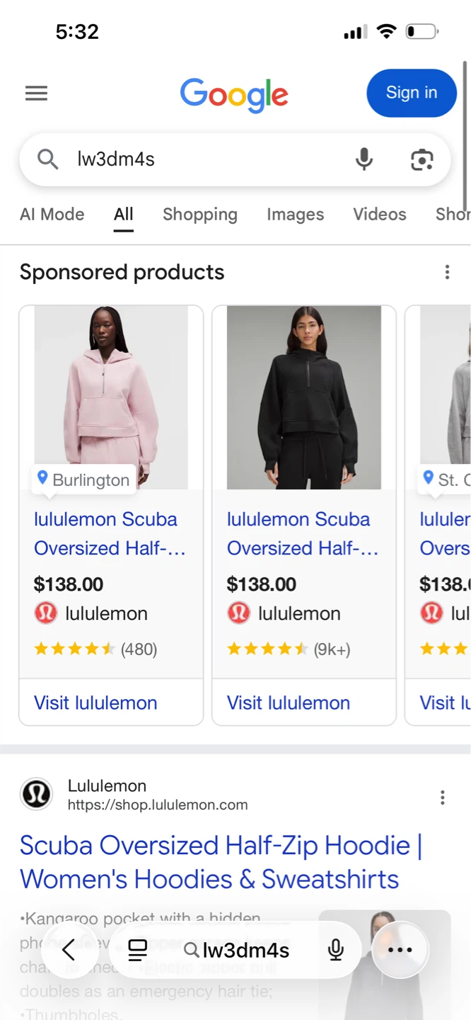 Lululemon Half Zip Hoodie size xxs/xs - photo 4