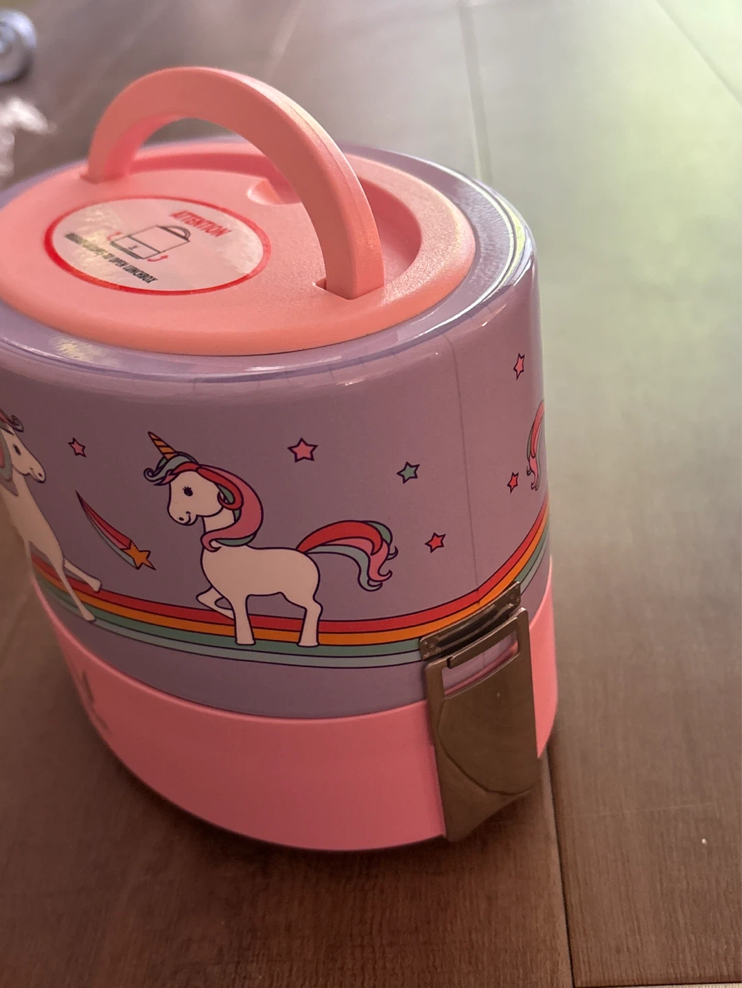 Vaya Unicorn Stackable Lunch Box - photo 5