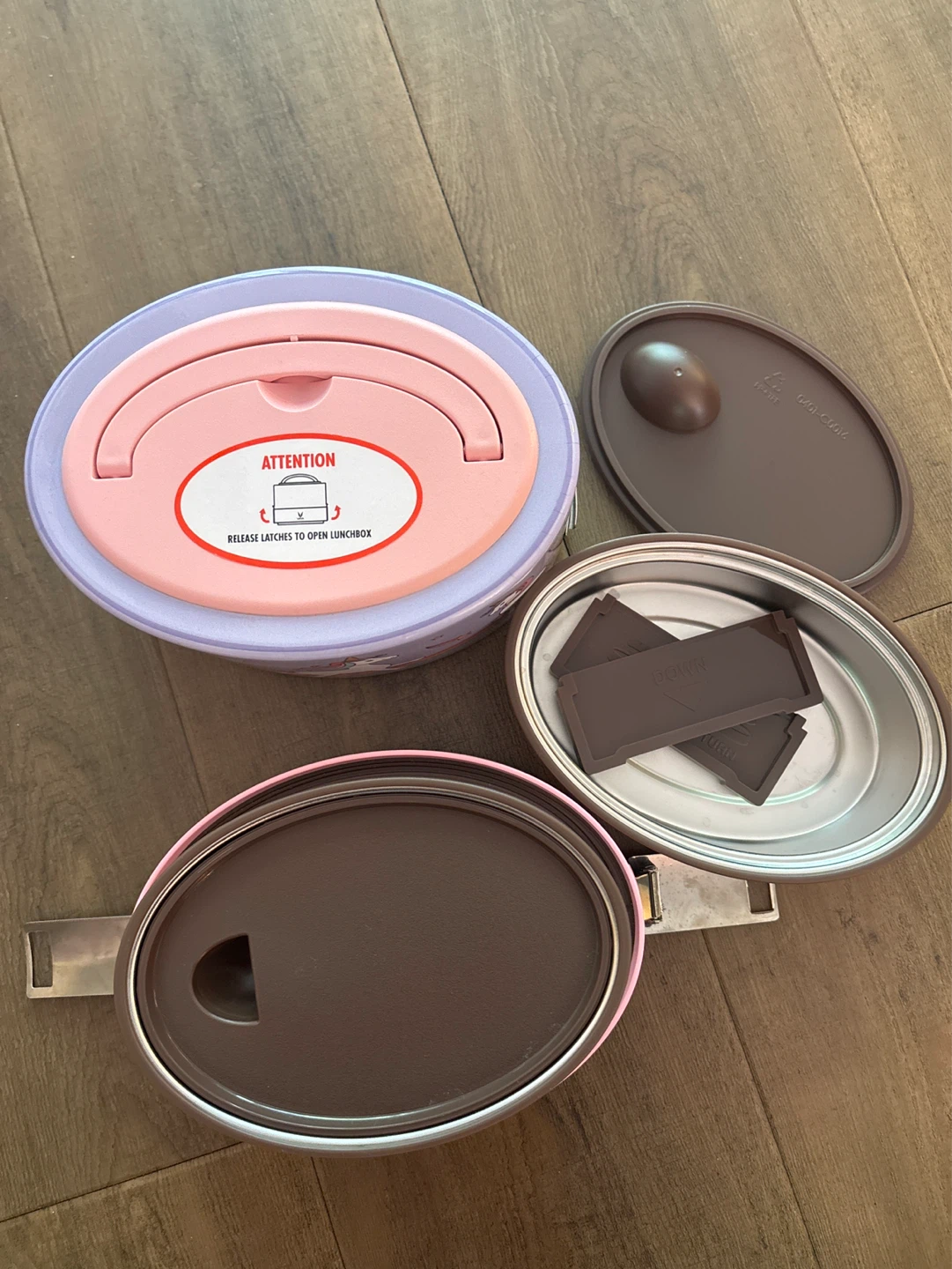 Vaya Unicorn Stackable Lunch Box - photo 3