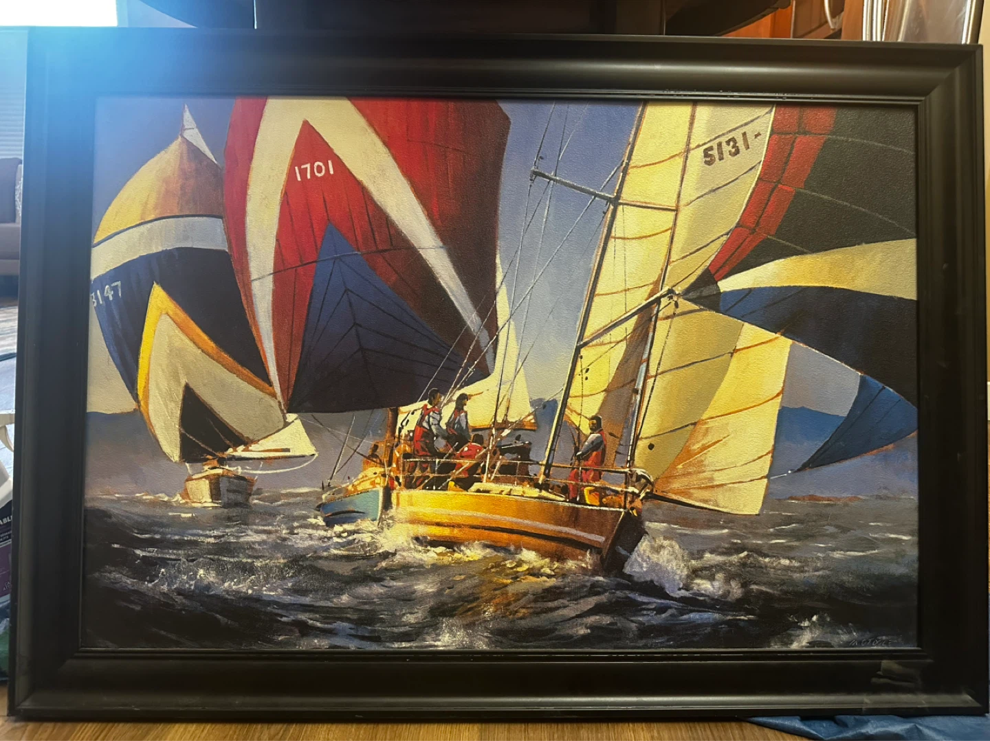 Framed Painting maritime art