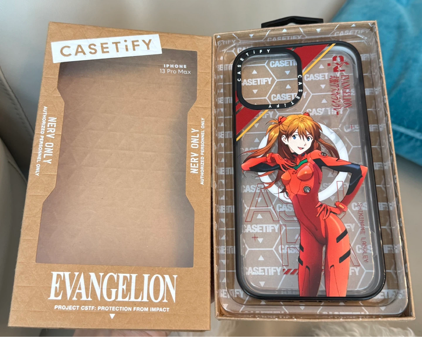 Casetify Evangelion Asuka Case for iPhone 13 Pro Max