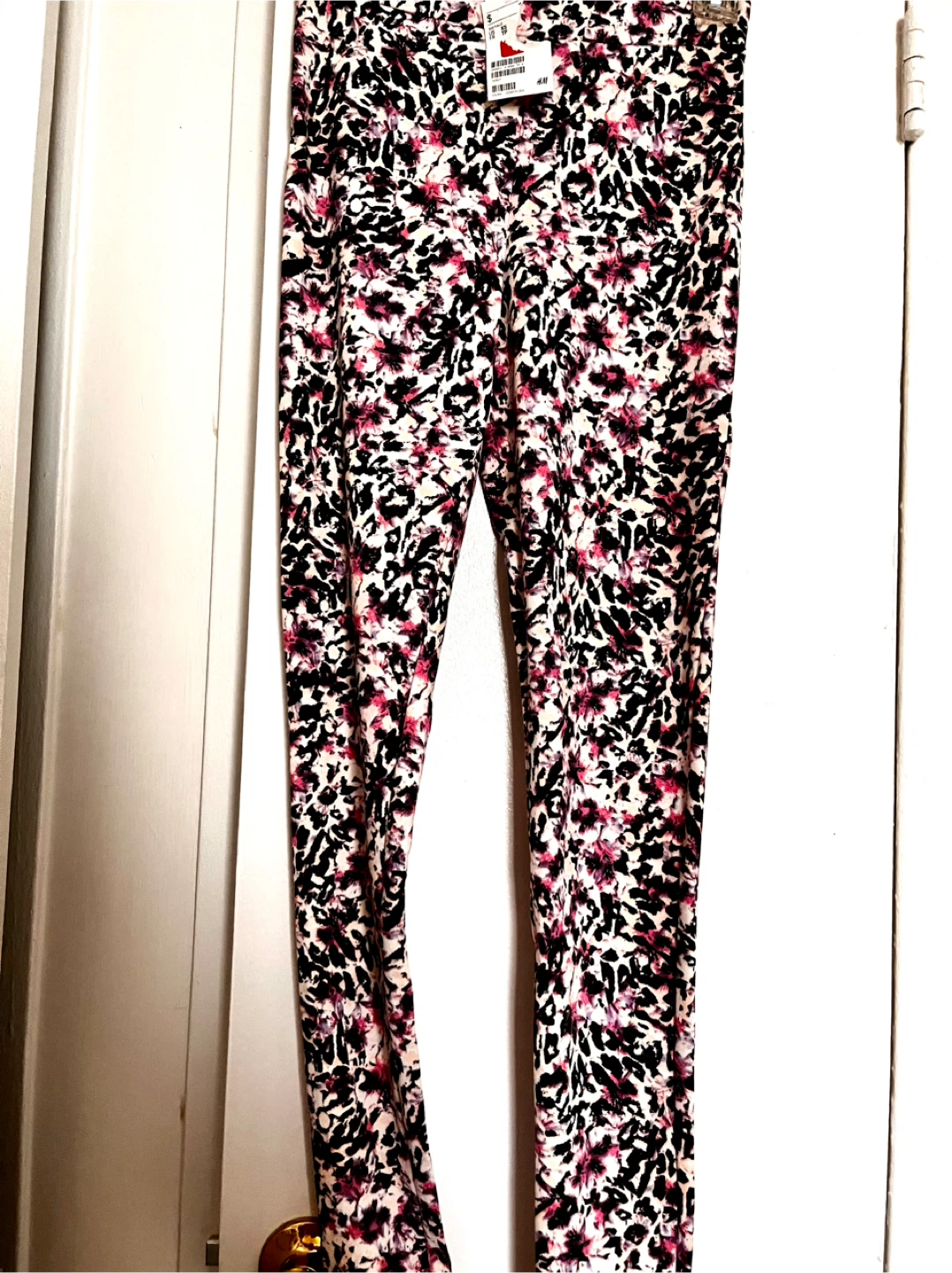 H&M Women's XS Leggings Floral Print XS High rise