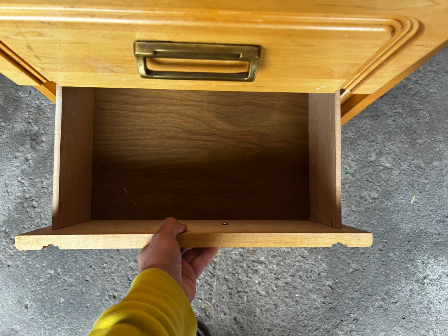 Light Wood Desk with Drawers - photo 5