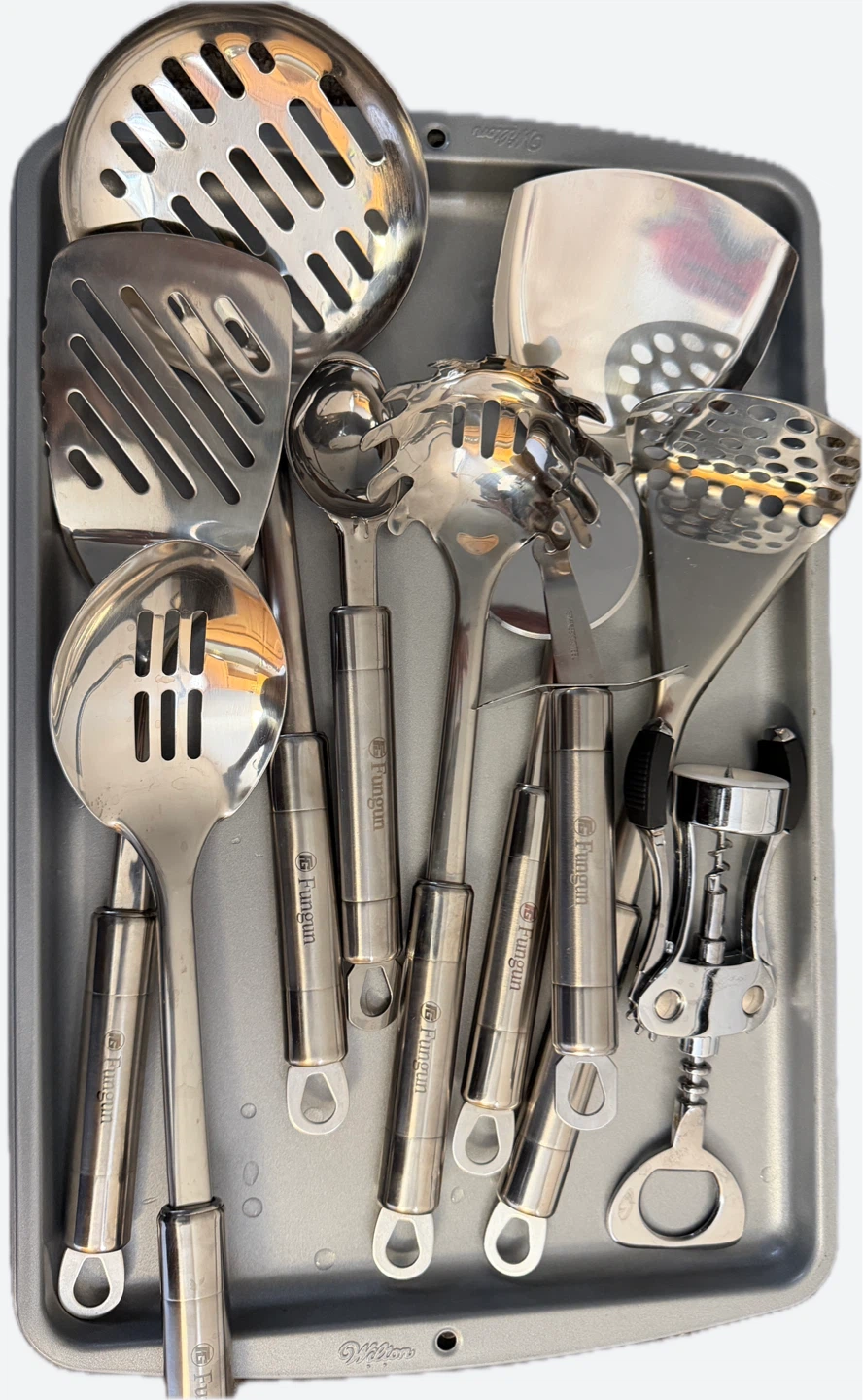Fungun Stainless Steel Kitchen Utensil Set