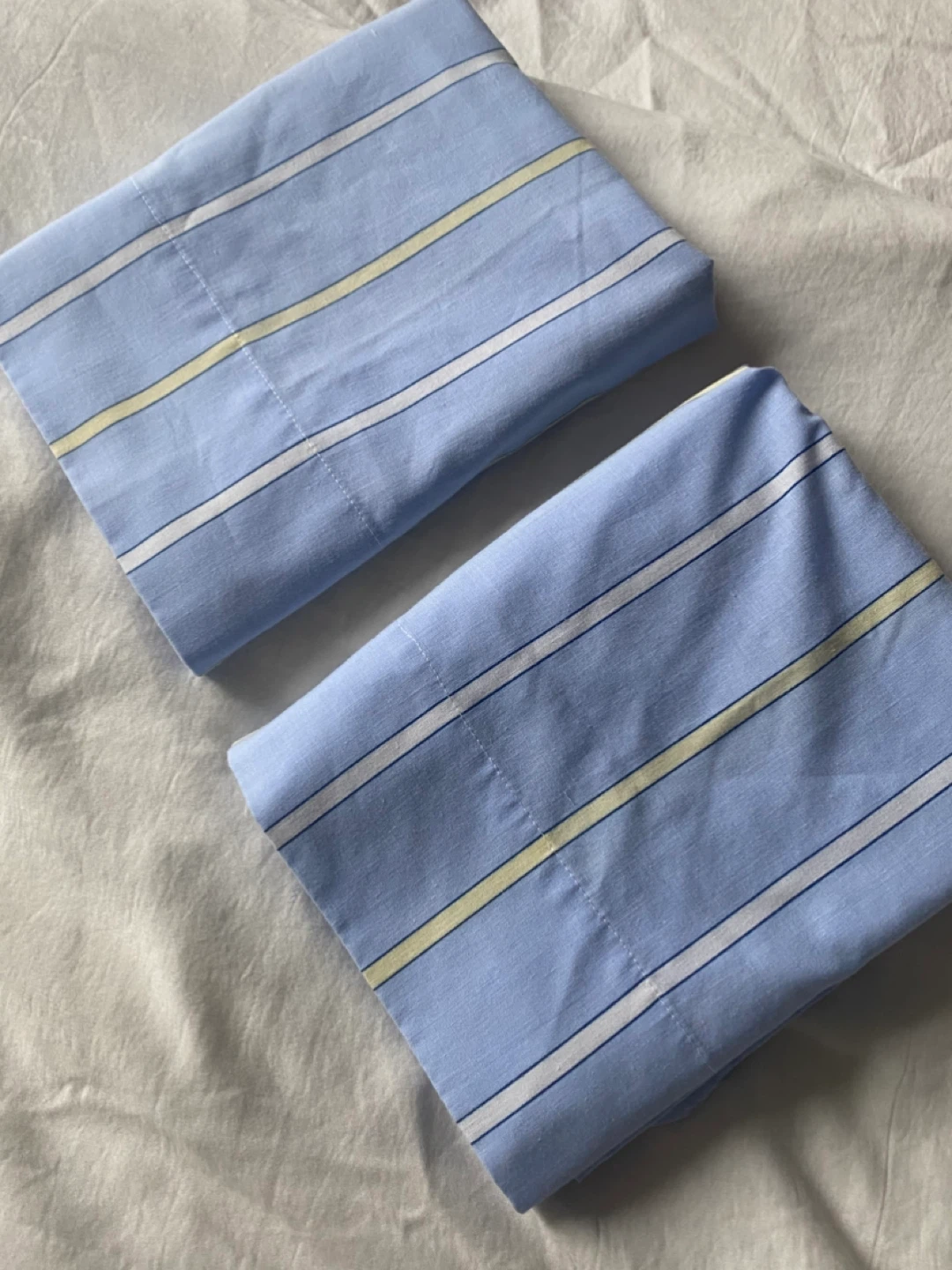 Vintage (Tekla inspired) Striped Pillowcases - photo 4