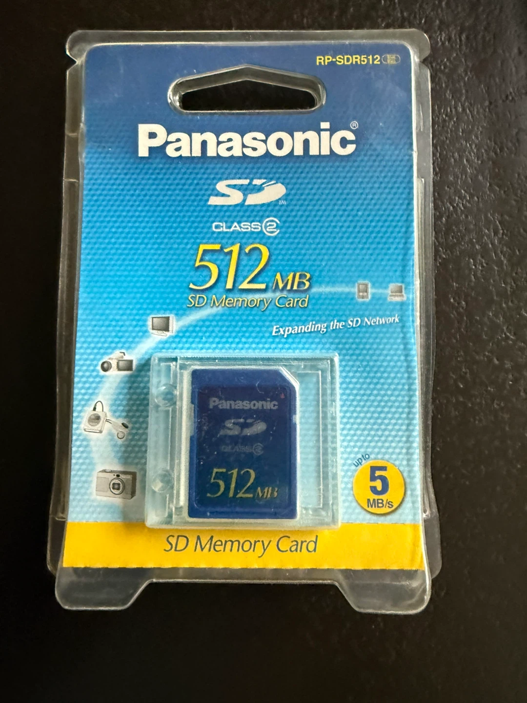 Panasonic RP-SDR512 SD Memory Card 512MB