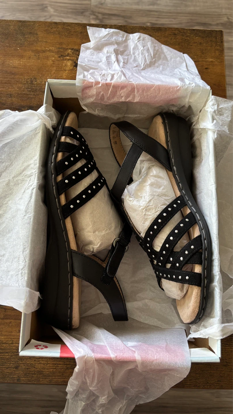 Brand New Naturalizer Women's Leather Strappy Sandals - Size 8M - photo 2