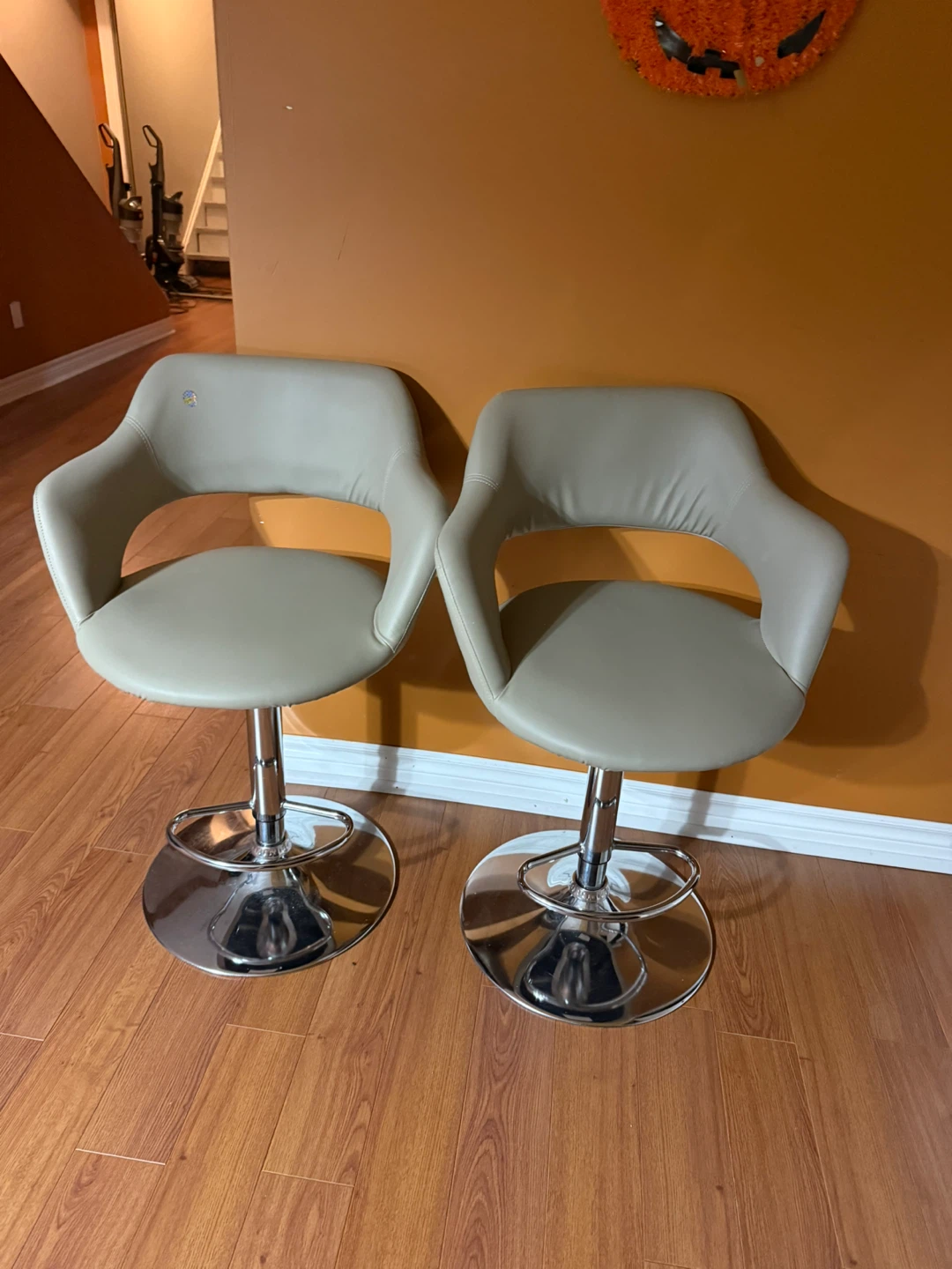 Adjustable Bar Stools (Set of 2)