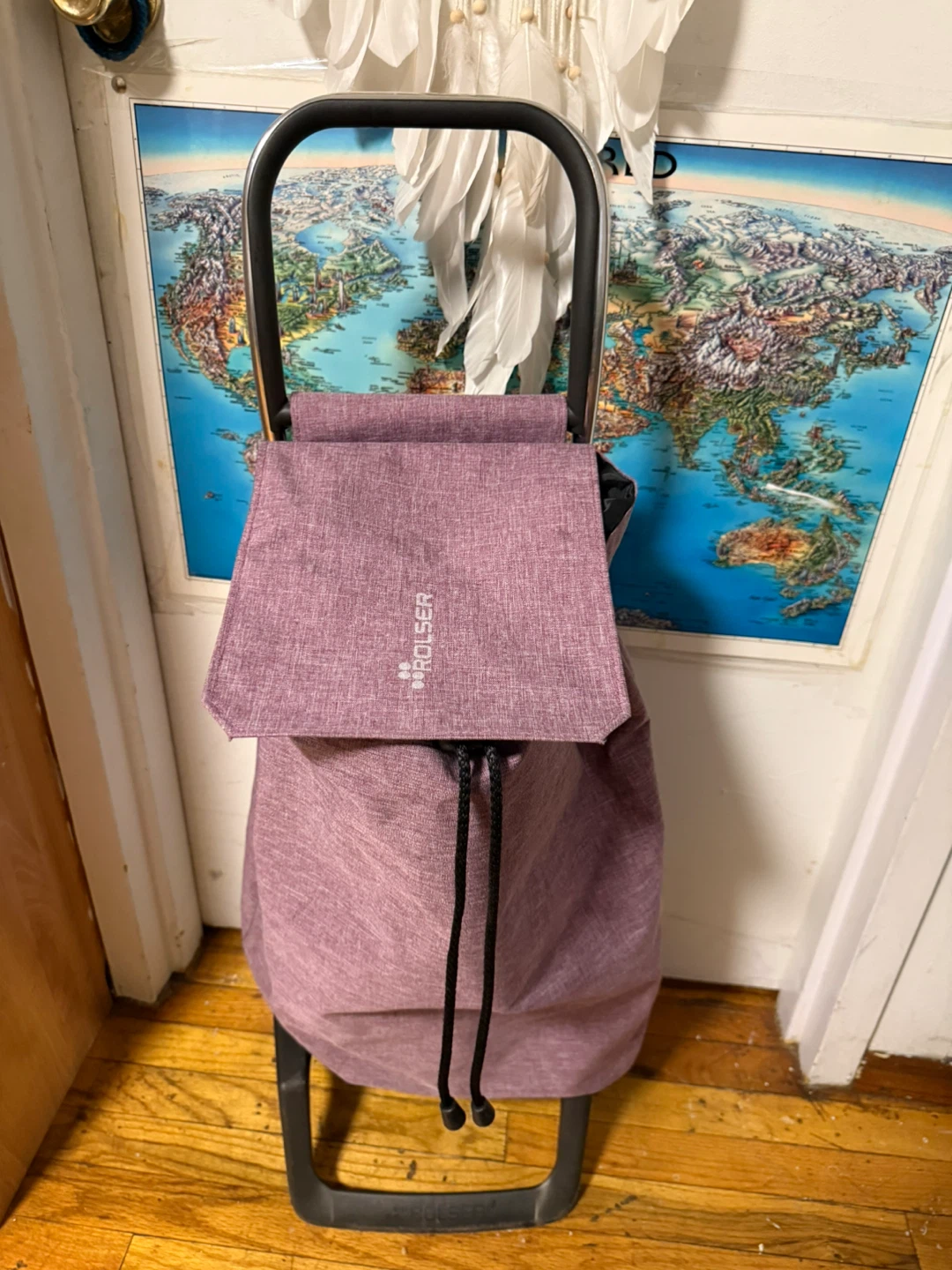Rolser Shopping Trolley Bag - Heather Purple